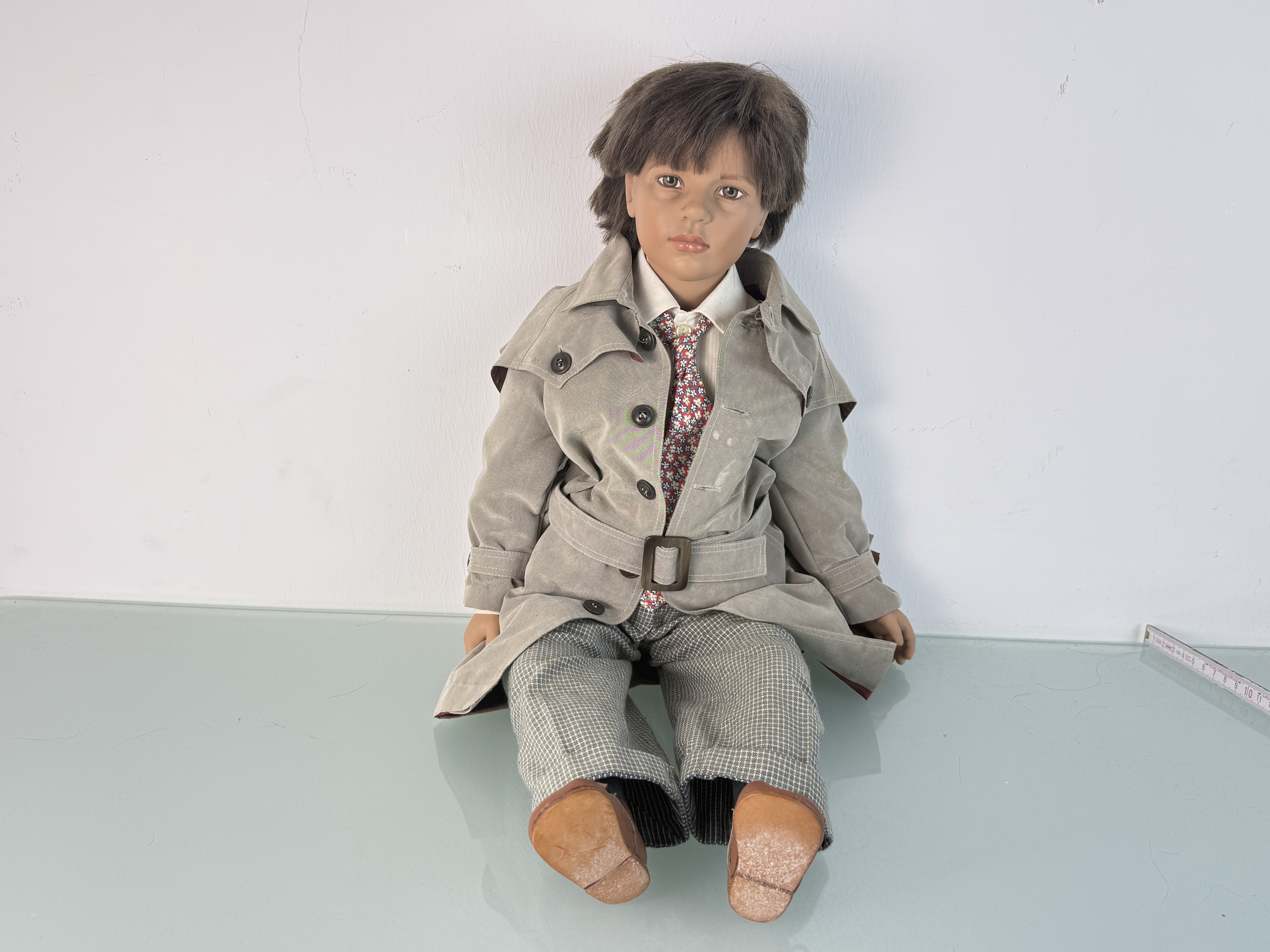 Sigikid Ilse Wippler Künstlerpuppe Vinyl Puppe 67 cm. Top Zustand 