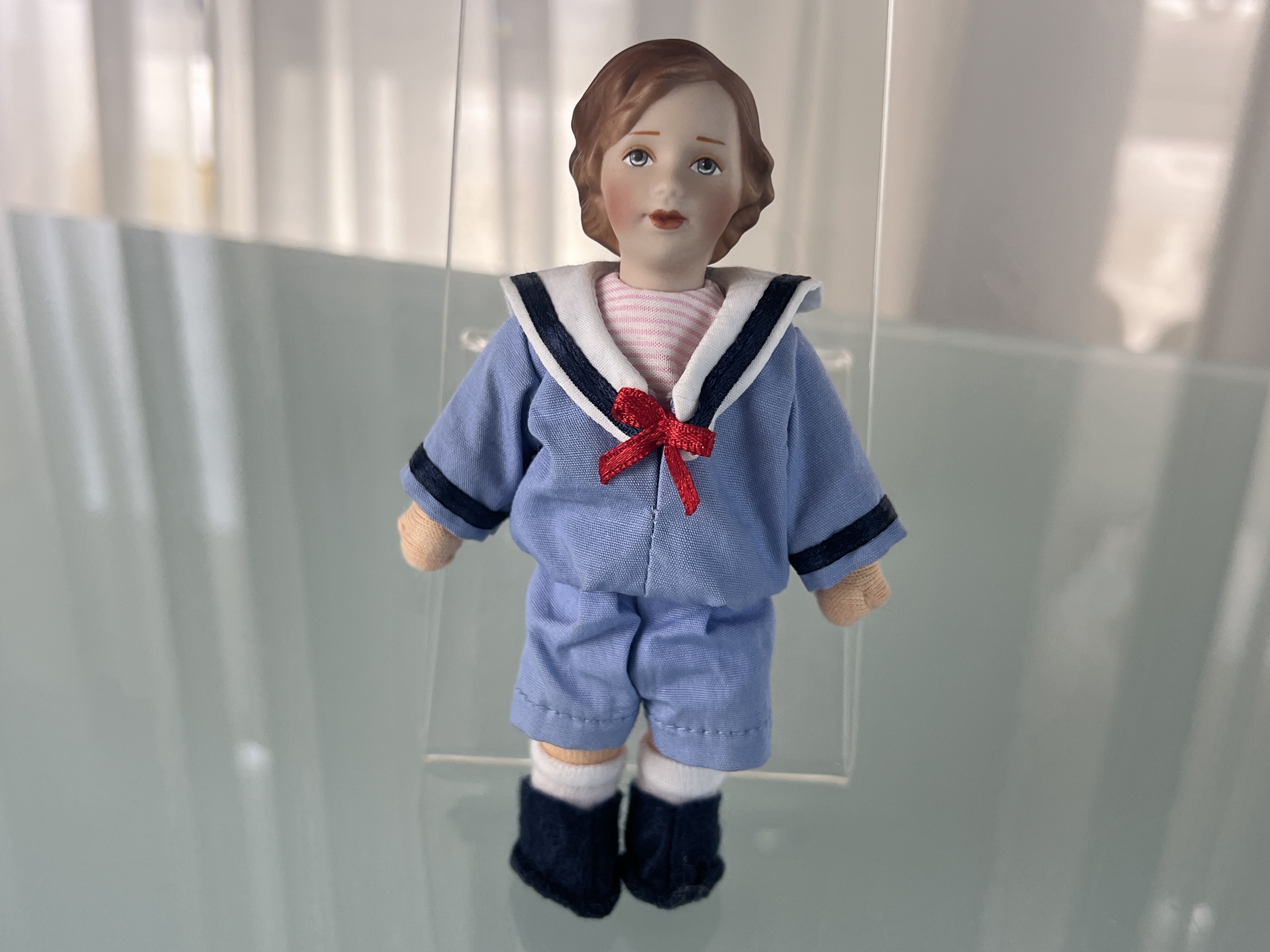 Käthe Kruse Puppe 13,5 cm. - Top Zustand - Siehe Fotos 