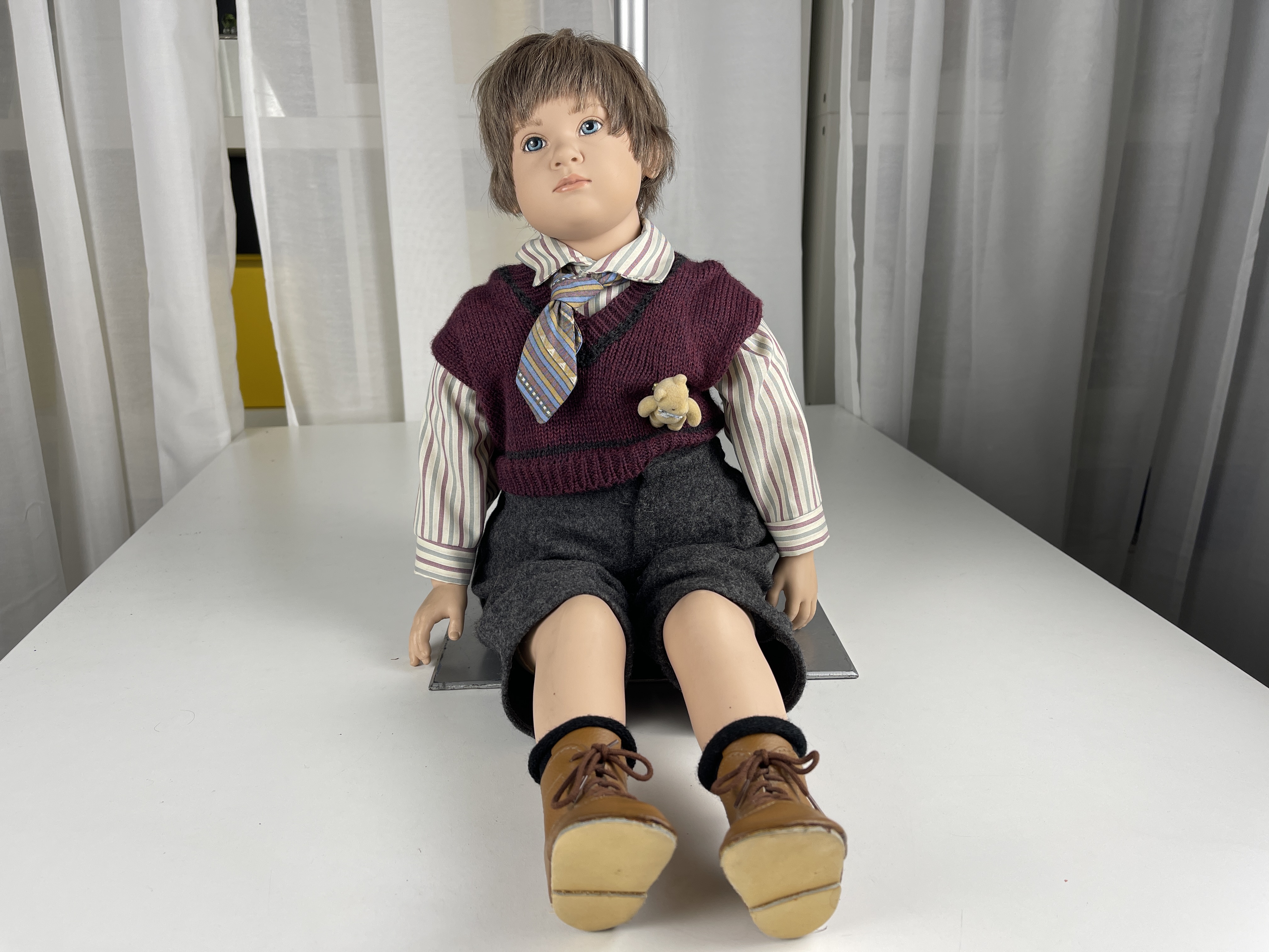 Sigikid Sabine Esche inyl Puppe 60 cm. Top Zustand 