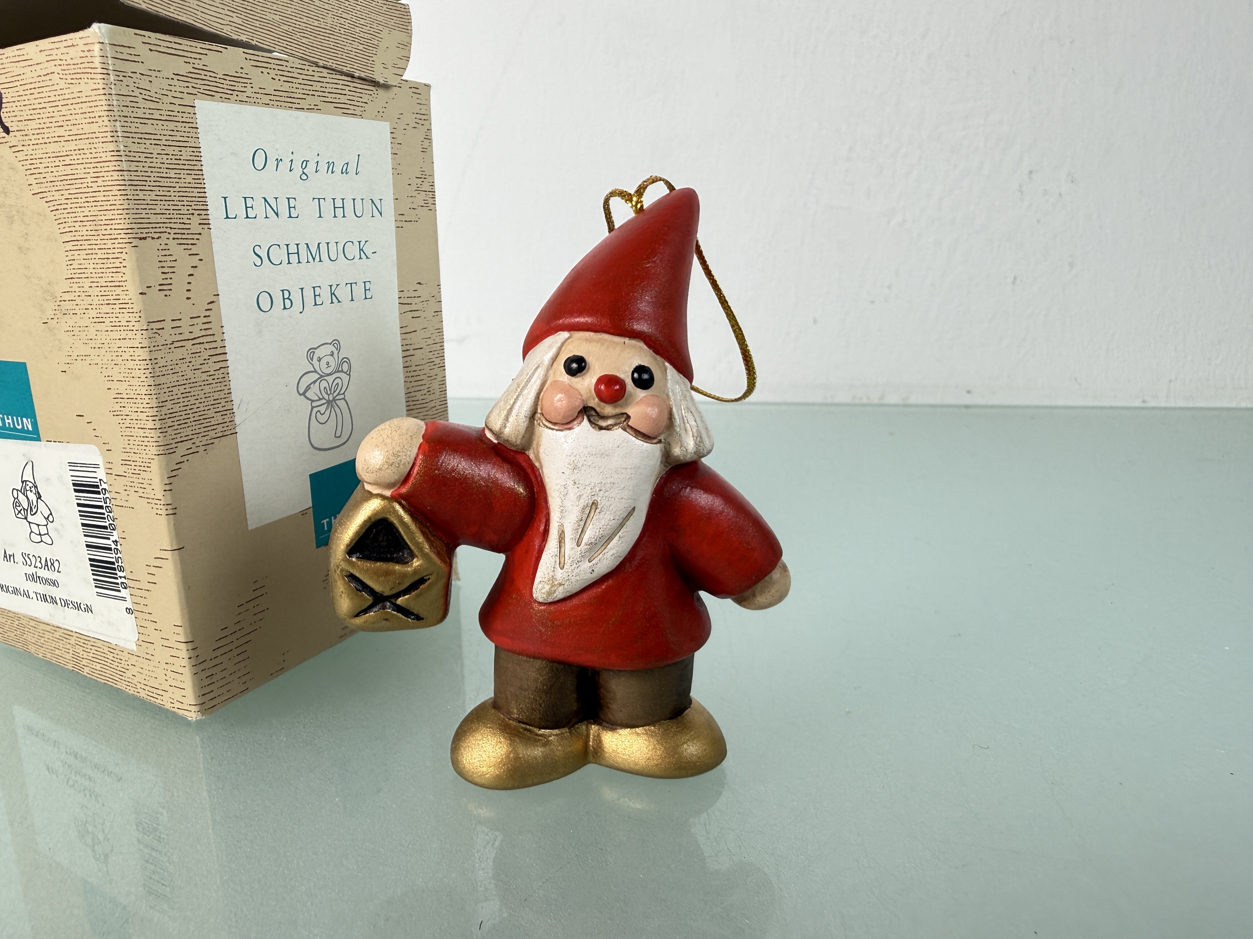 Thun Bozner Figur Wichtel Ornament 9 cm. - Top Zustand