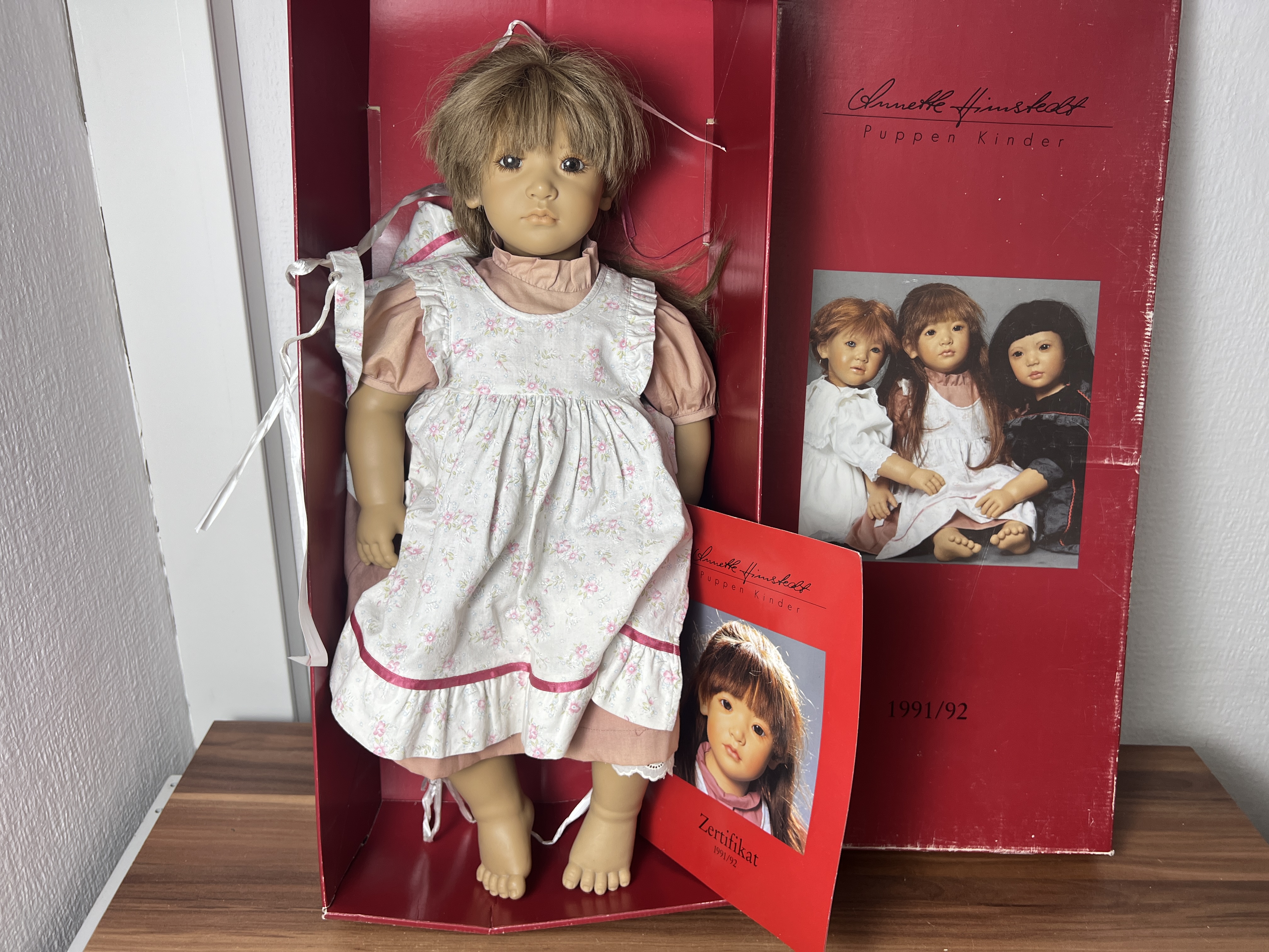 Künstlerpuppe Annette Himstedt Puppe Neblina 65 cm Top Zustand. 