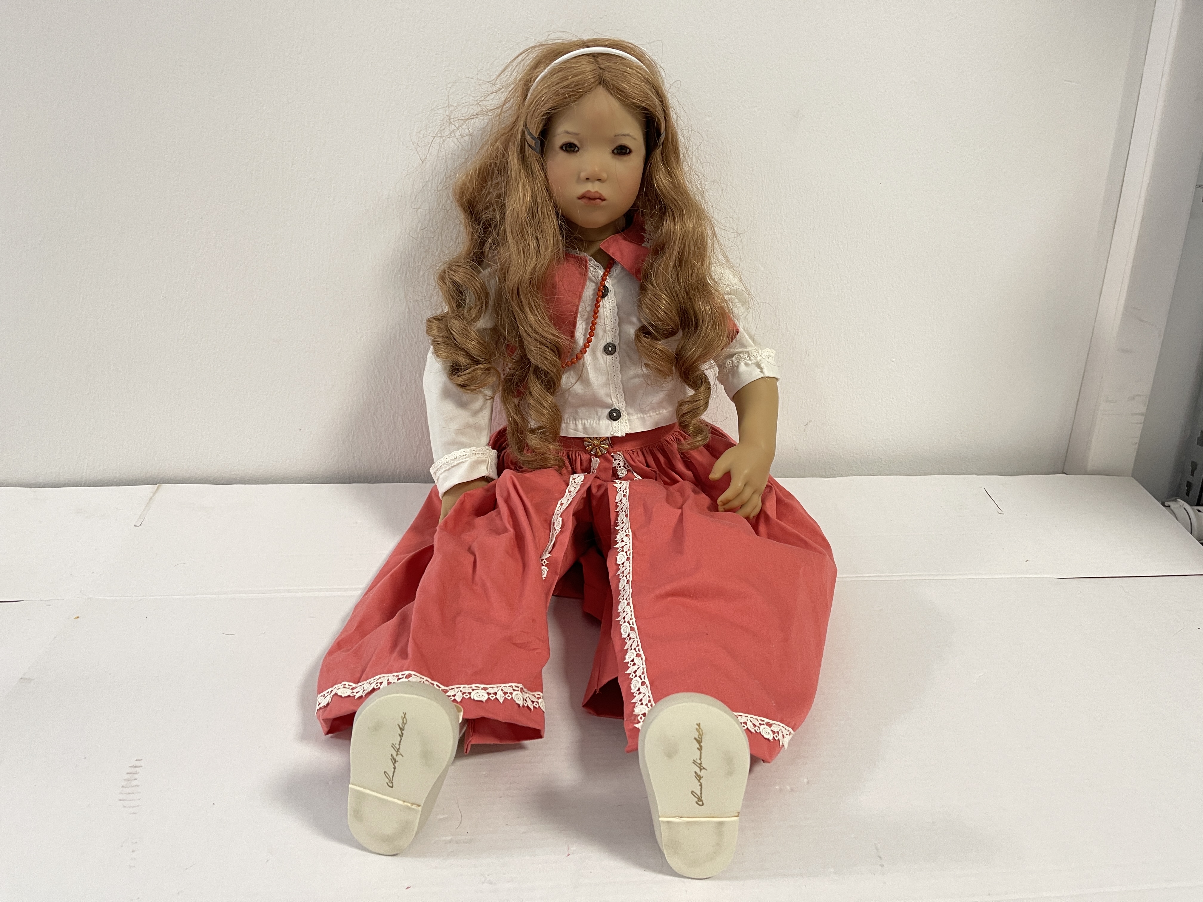 Annette Himstedt Puppe Sanfra 80 cm. Top Zustand 