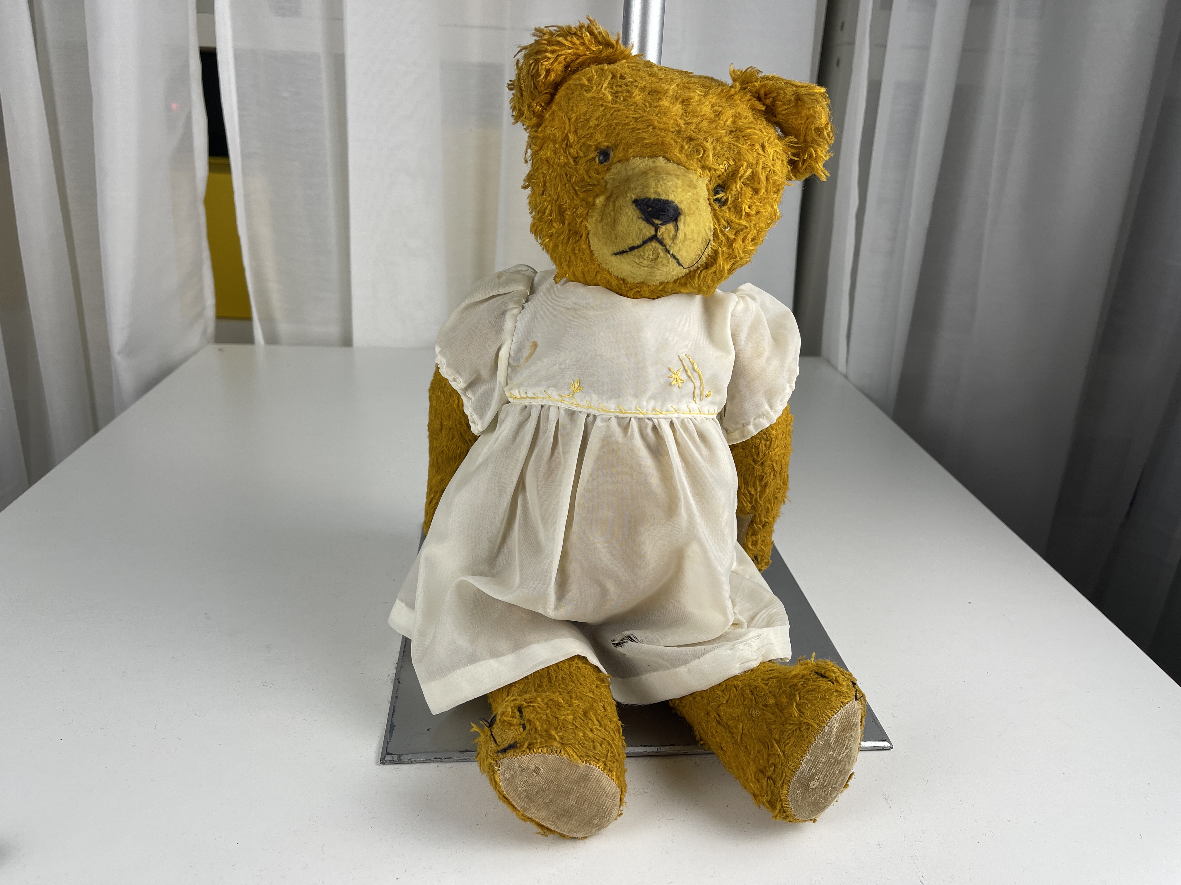 Alter Sammler Teddy Bär Künstlerbär 42 cm Zustand Siehe Fotos  