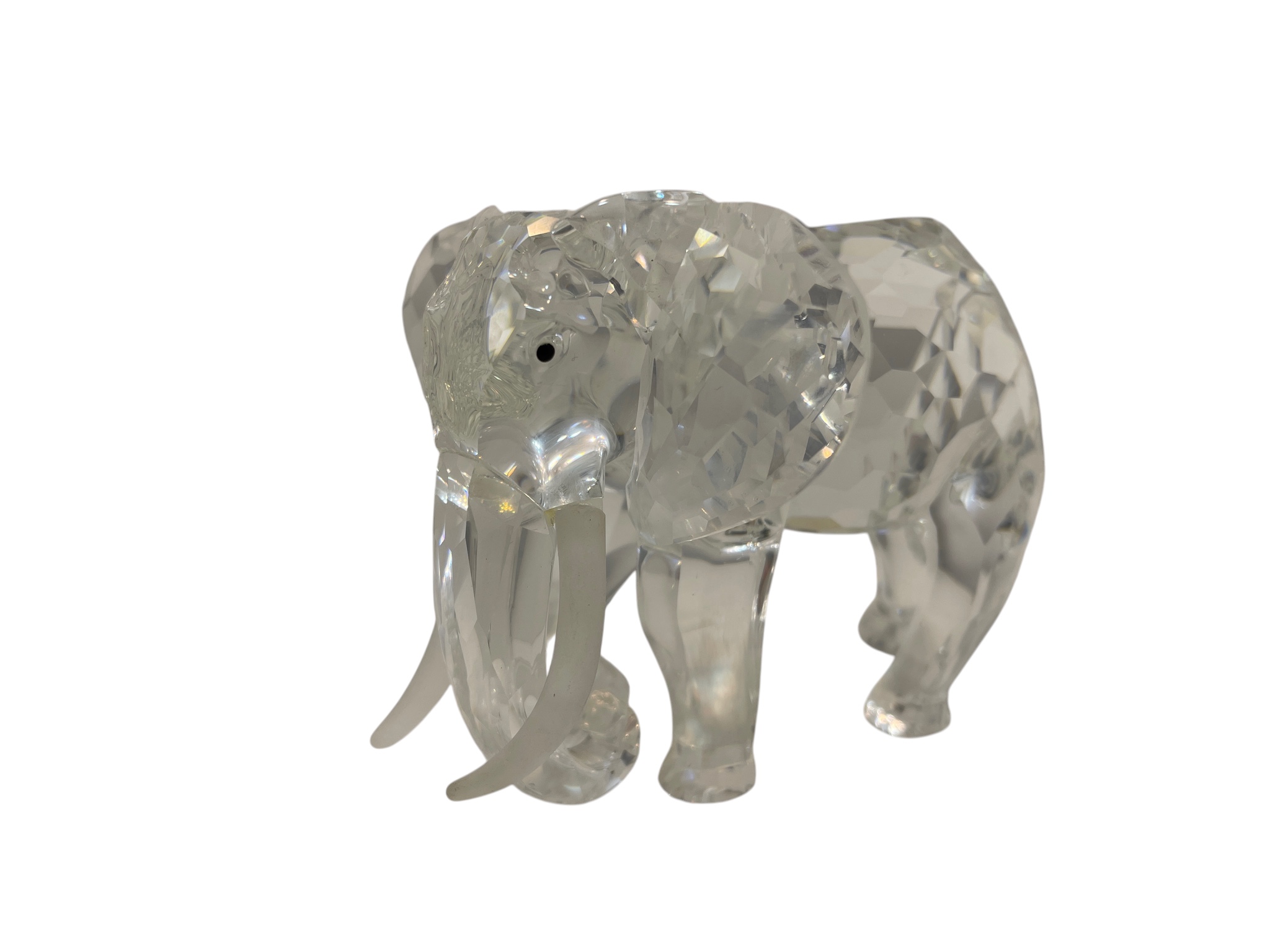  Swarovski Figur 169970 Jahresfigur 1993. Der Elefant 11 cm. (Stoßzähne geklebt)