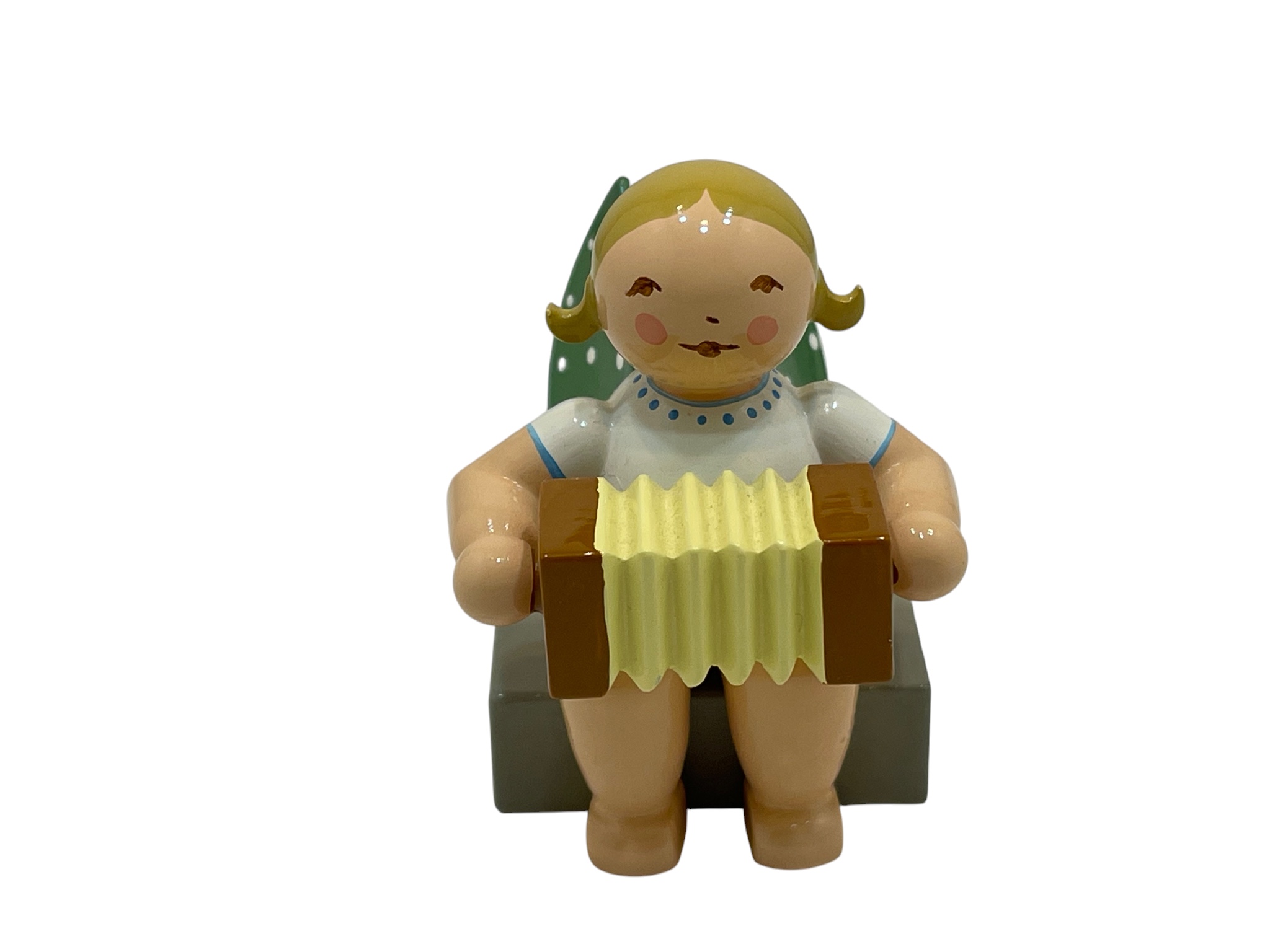 Wendt und Kühn Erzgebirge Figur Engel 5,5 cm. Top Zustand     