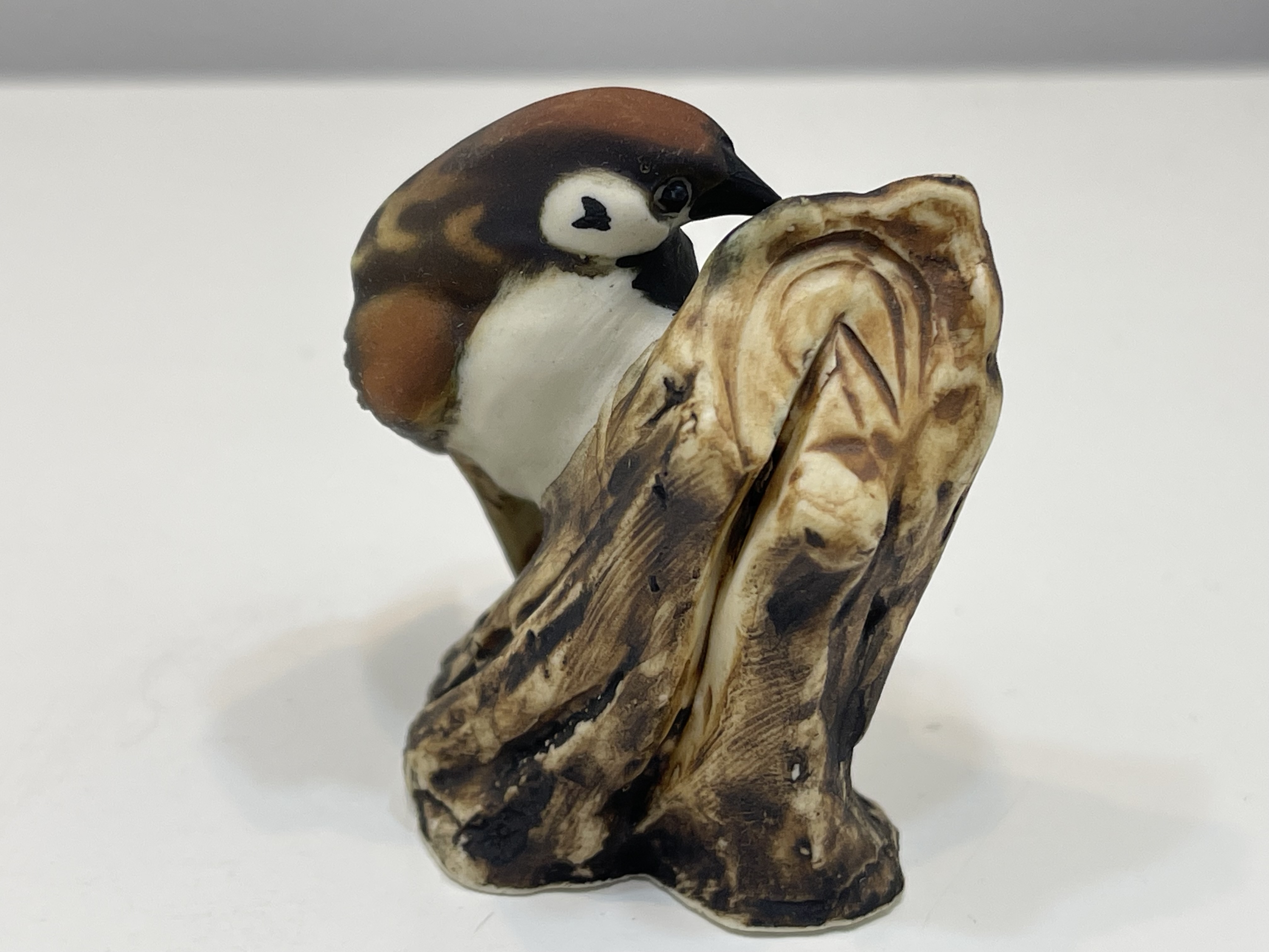Porzellan Figur Sammler Figur Vogel 5,5 cm. Top Zustand    