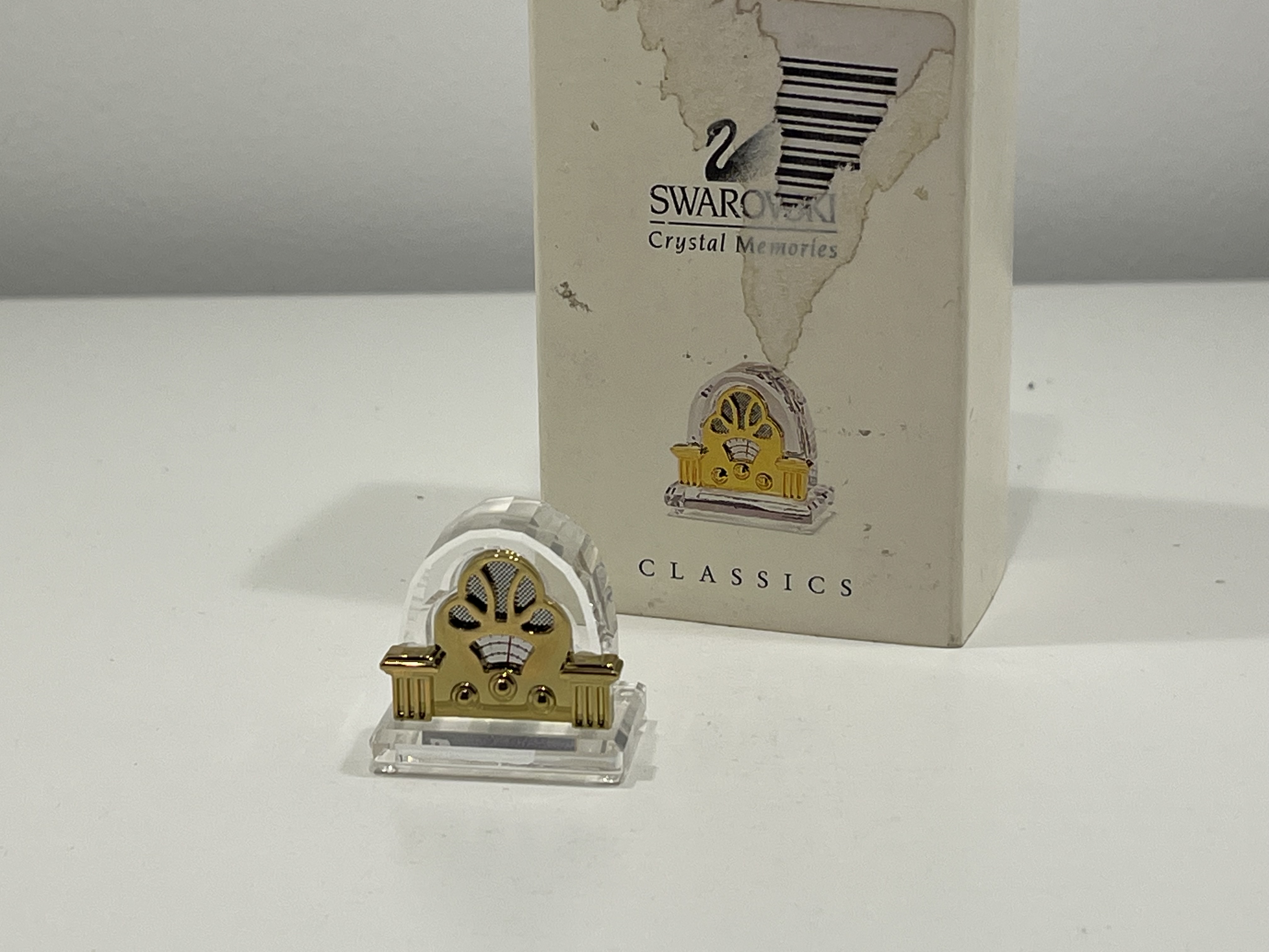 Swarovski Figur 219191 Memories Radio. Mit Ovp & Zertifikat. Top Zustand 