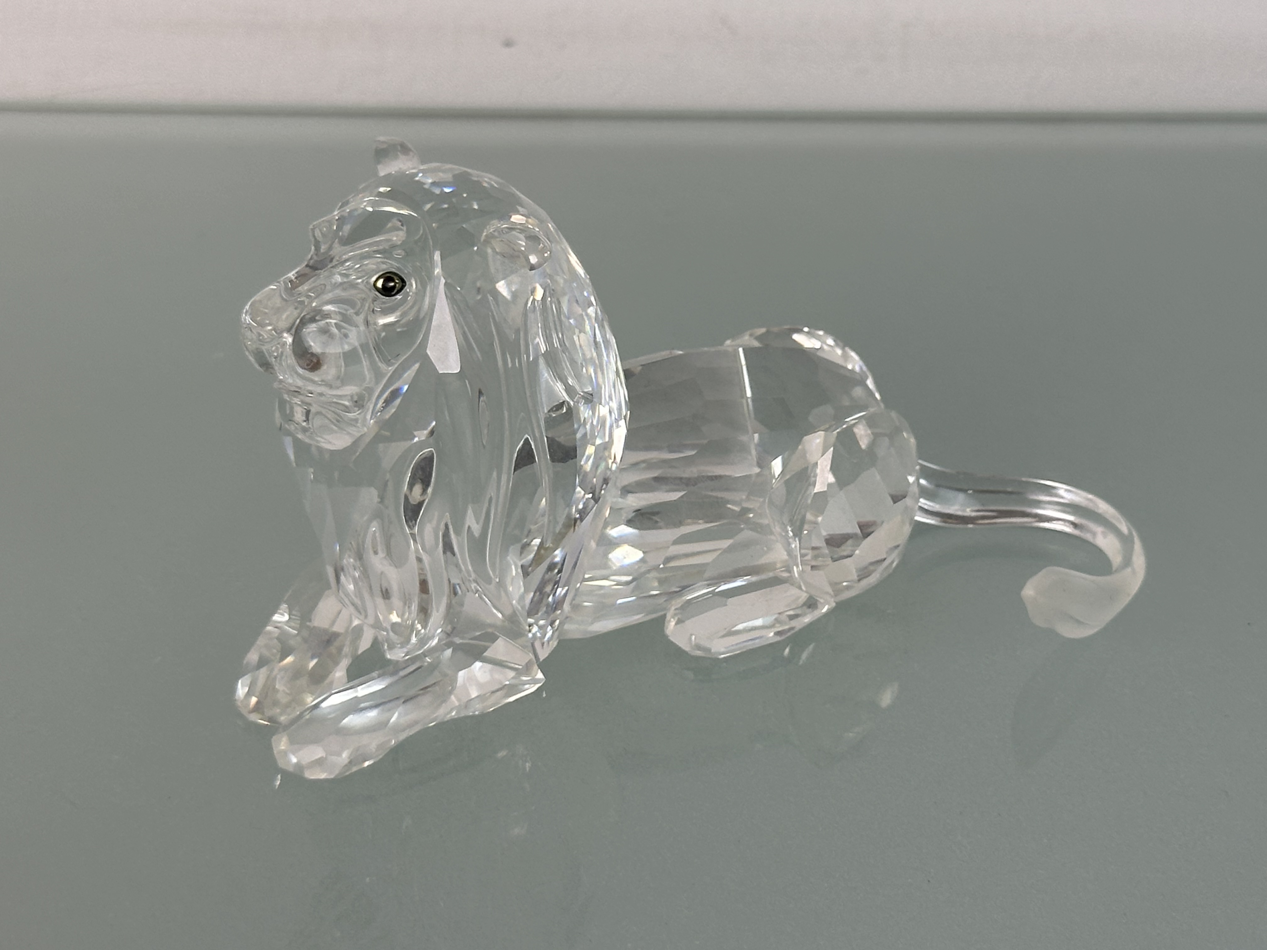  Swarovski Figur 185410 Jahresfigur Löwe 13 cm. Top Zustand