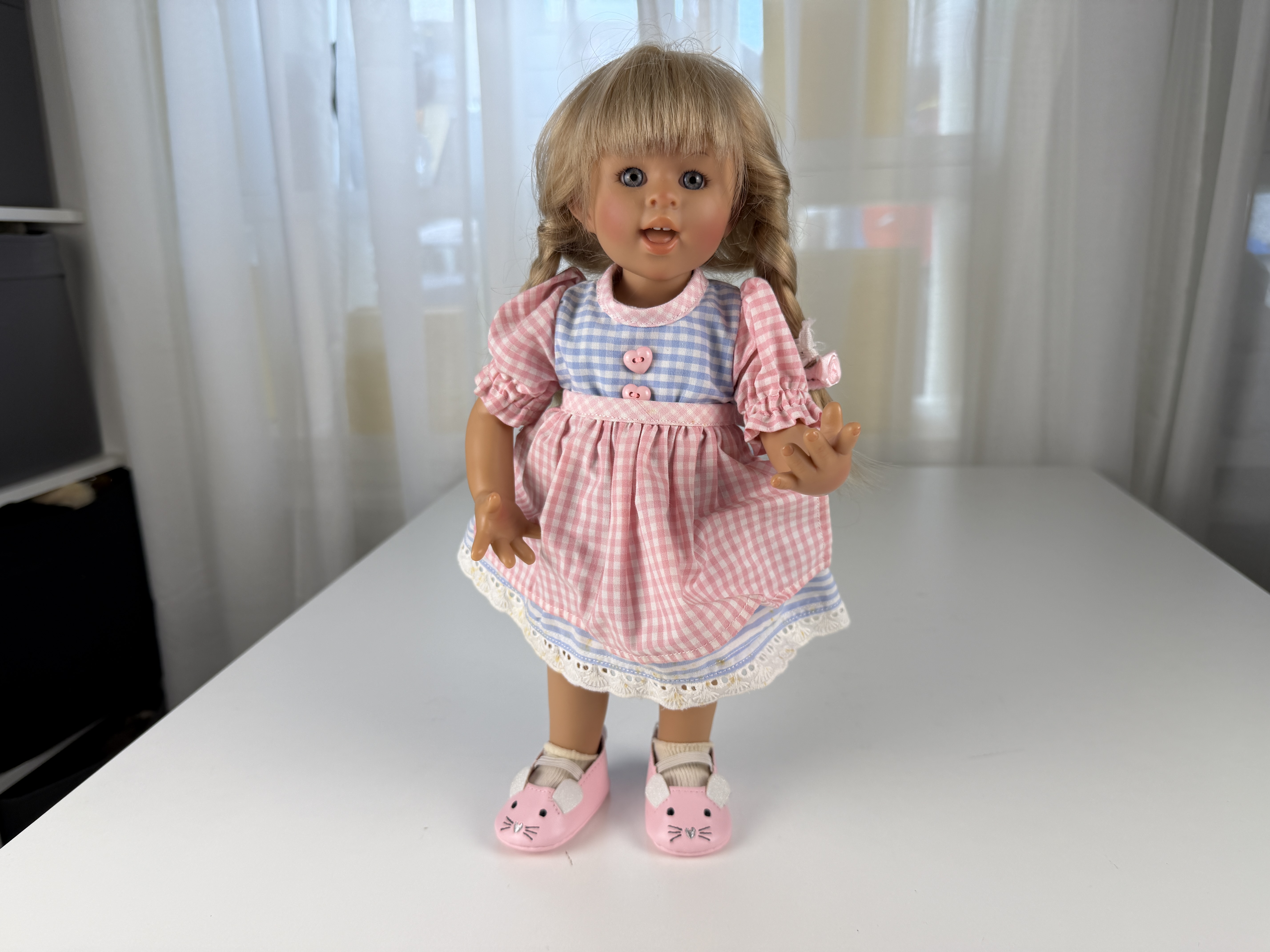 Künstlerpuppe Rosemarie Anna Müller Puppe 35 cm. Top Zustand