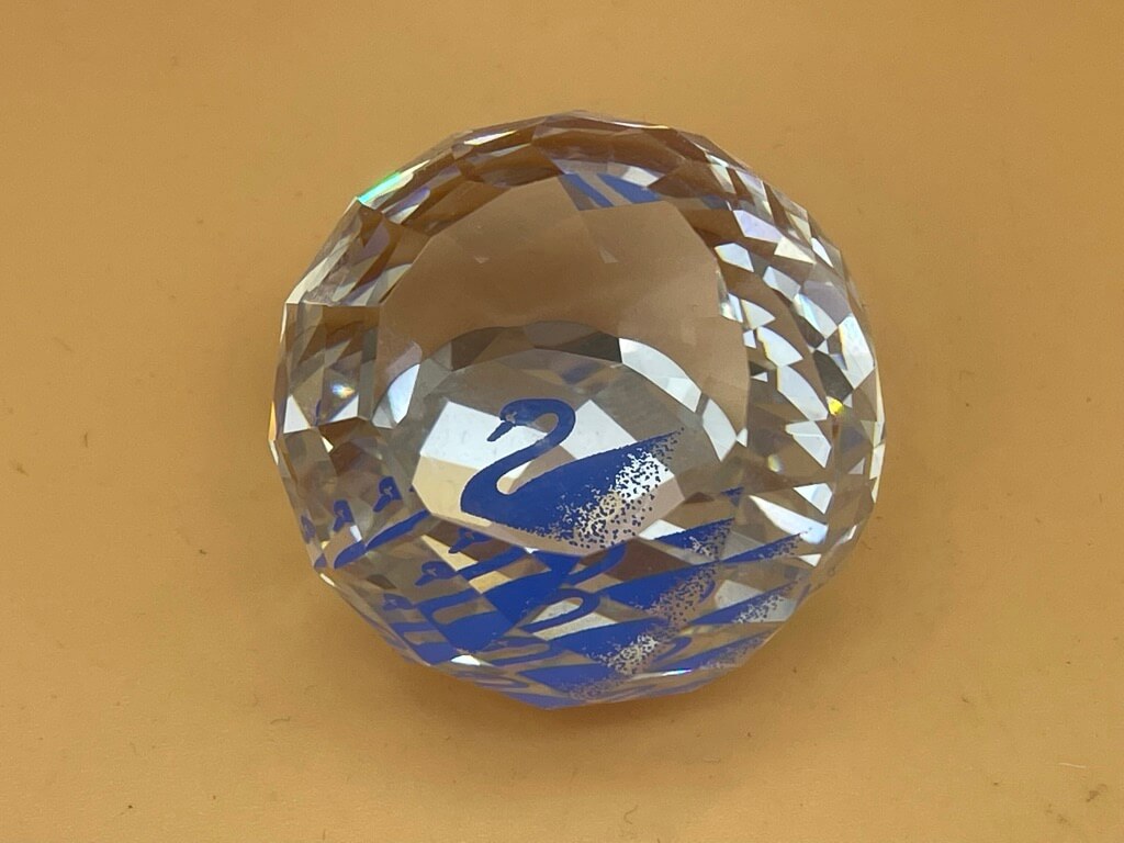 Swarovski Figur Briefbeschwerer 4 cm Ø. Top Zustand.