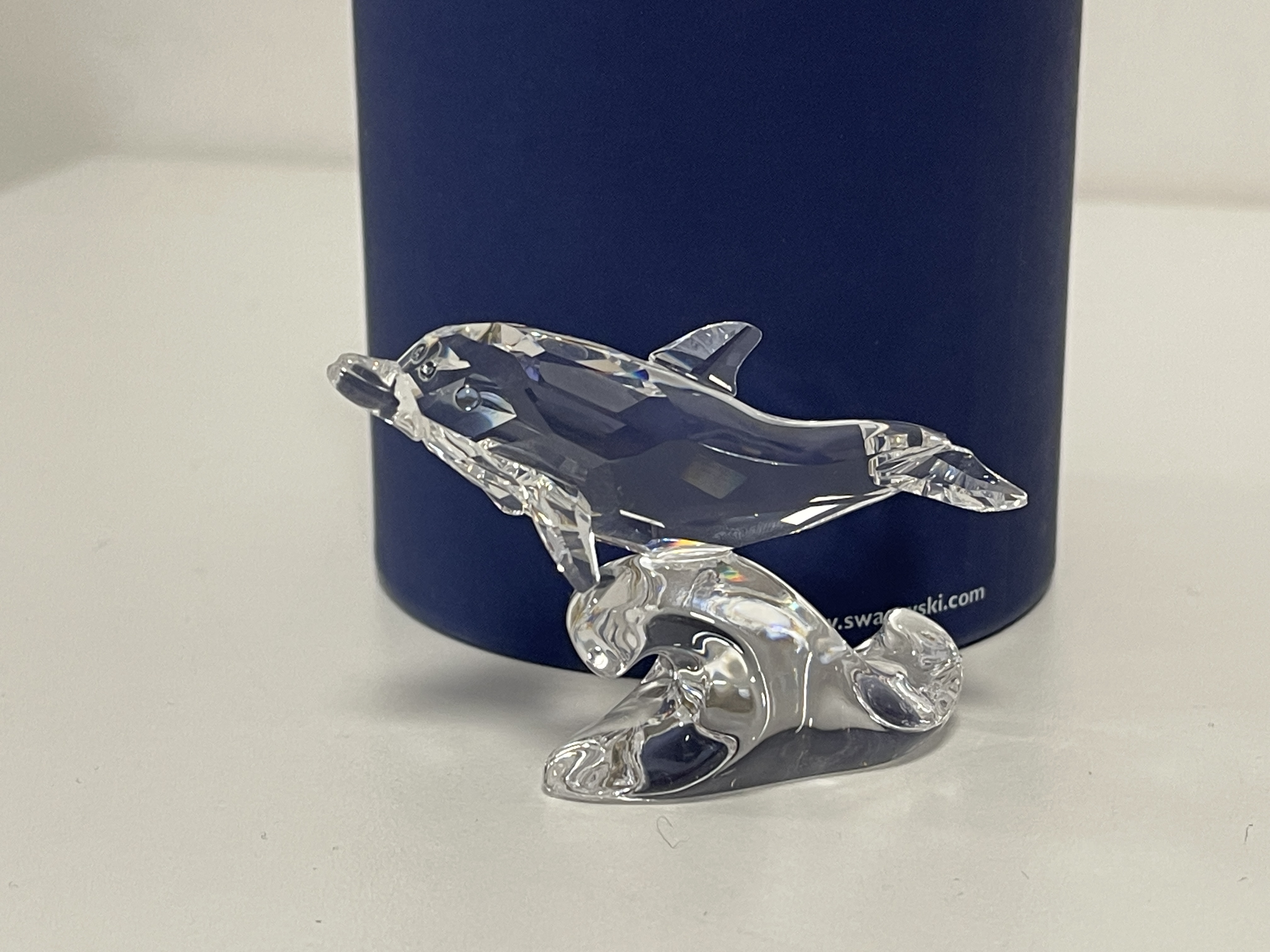  Swarovski Figur 678507 Baby Delfin 6,2 cm Ovp & Zertifikat Top Zustand  