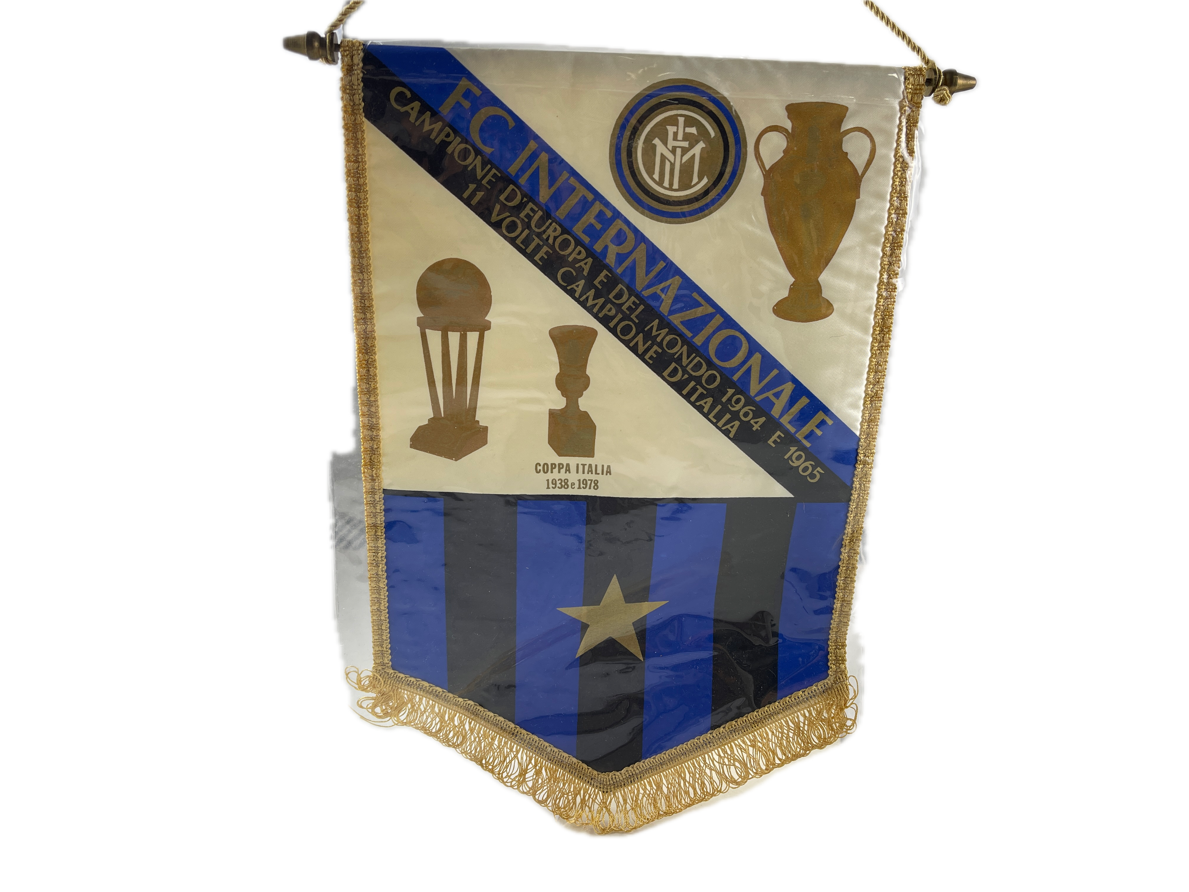 Sammler Wimpel FC Inter Mailand 32  cm -  Top Zustand  