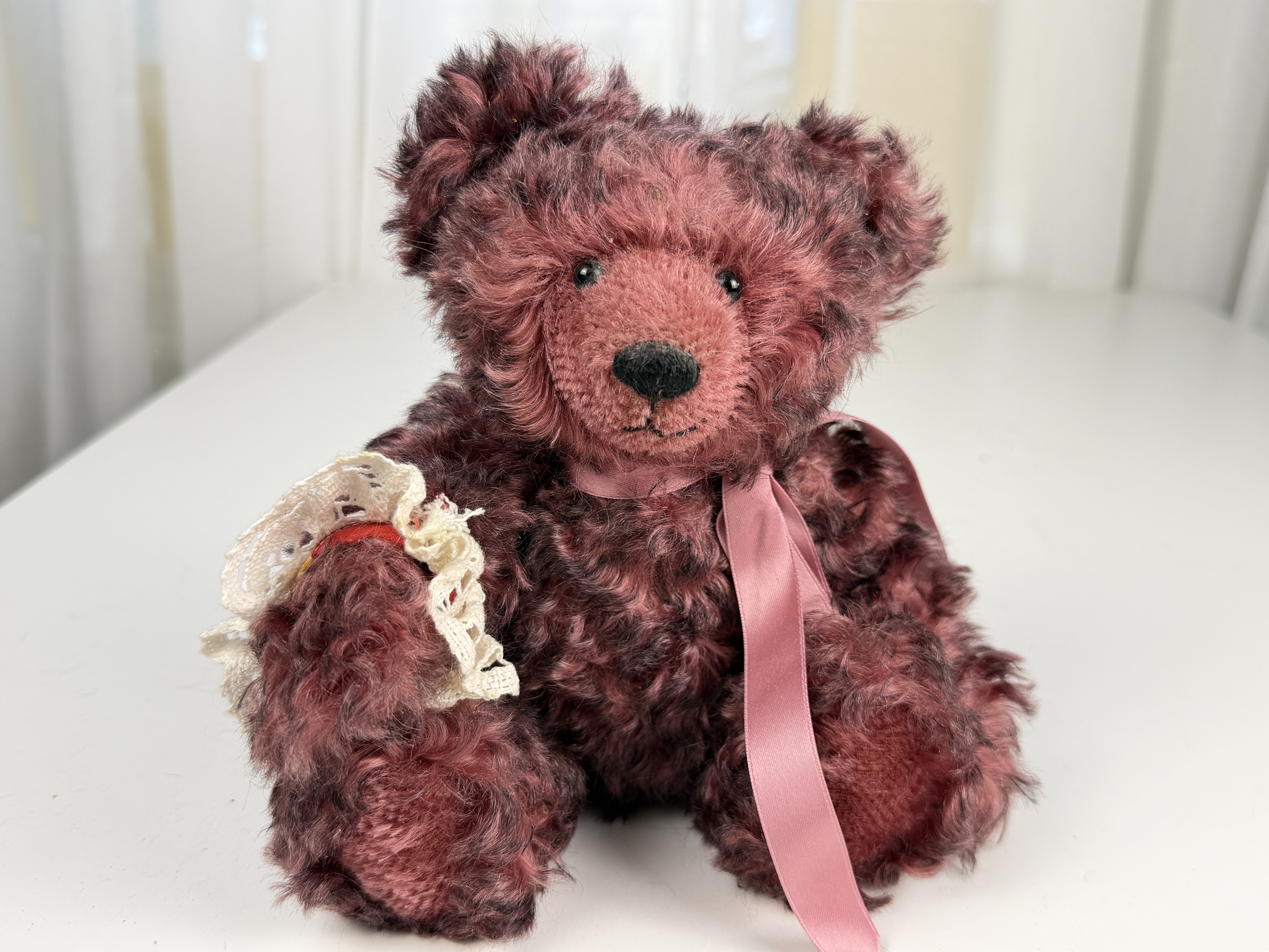 Künstlerbär Alter Teddybär 25 cm. Zustand - siehe Fotos.