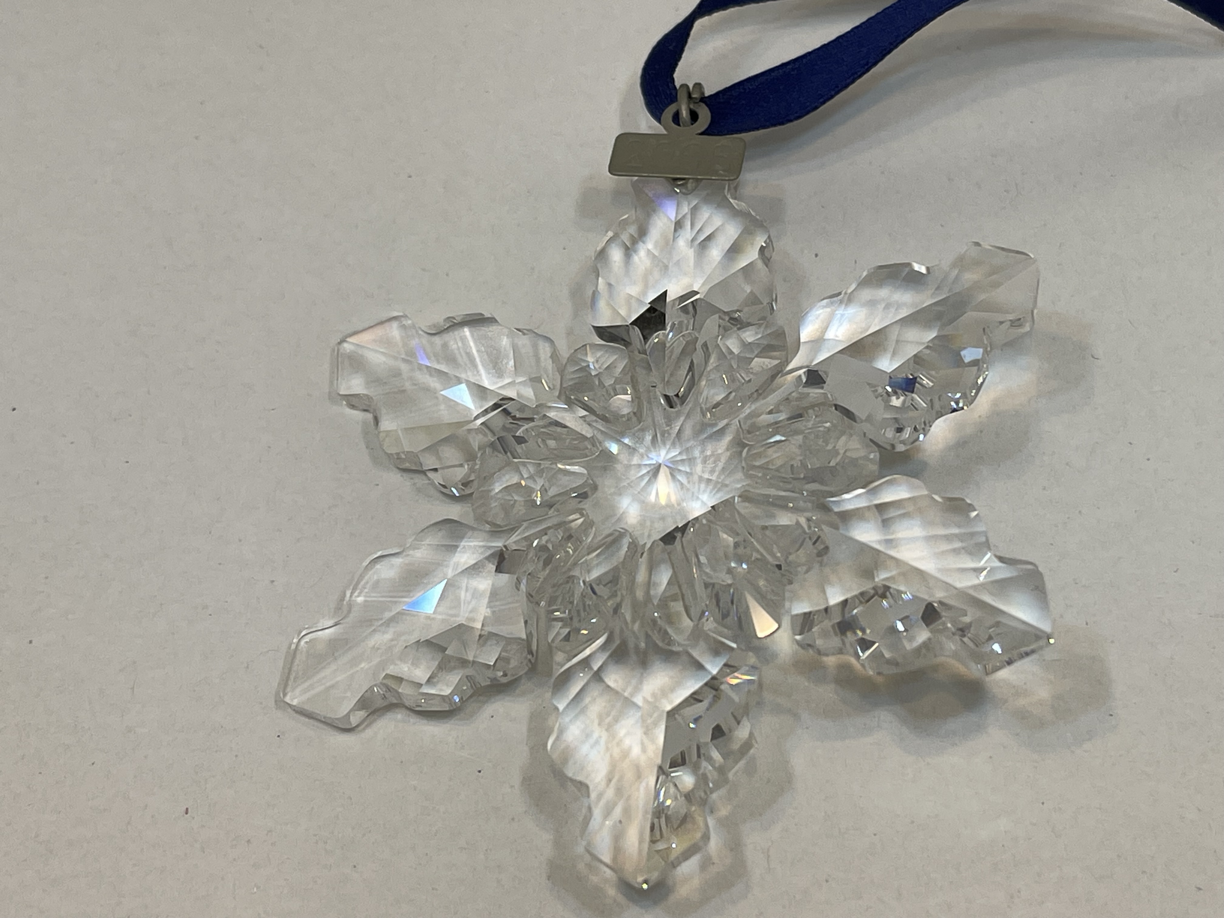  Swarovski Figur 942045 Weihnachtsstern 2008 Groß 7,5 cm. Top Zustand  