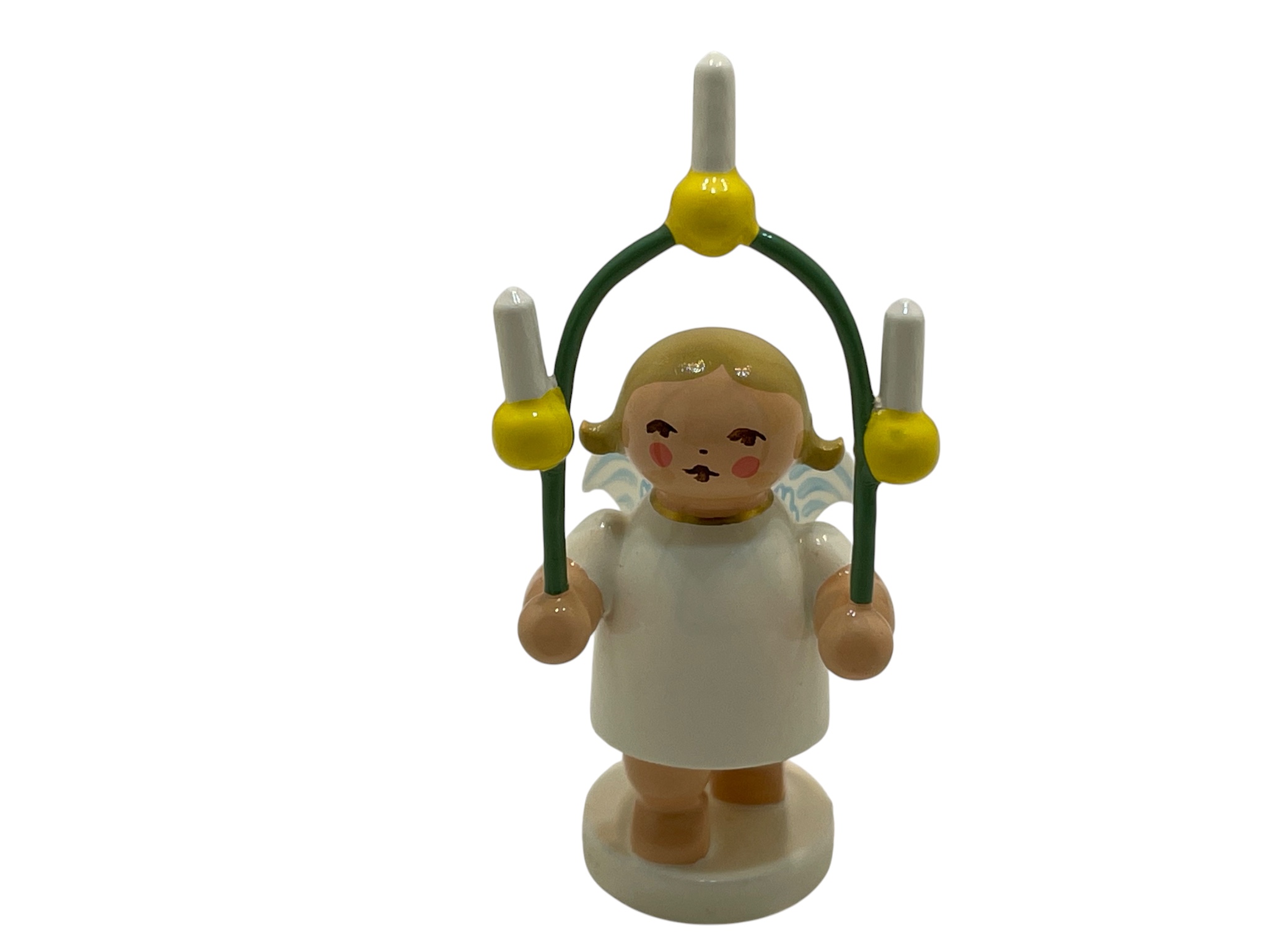 Wendt und Kühn Erzgebirge Figur Engel 6,5 cm. Top Zustand   
