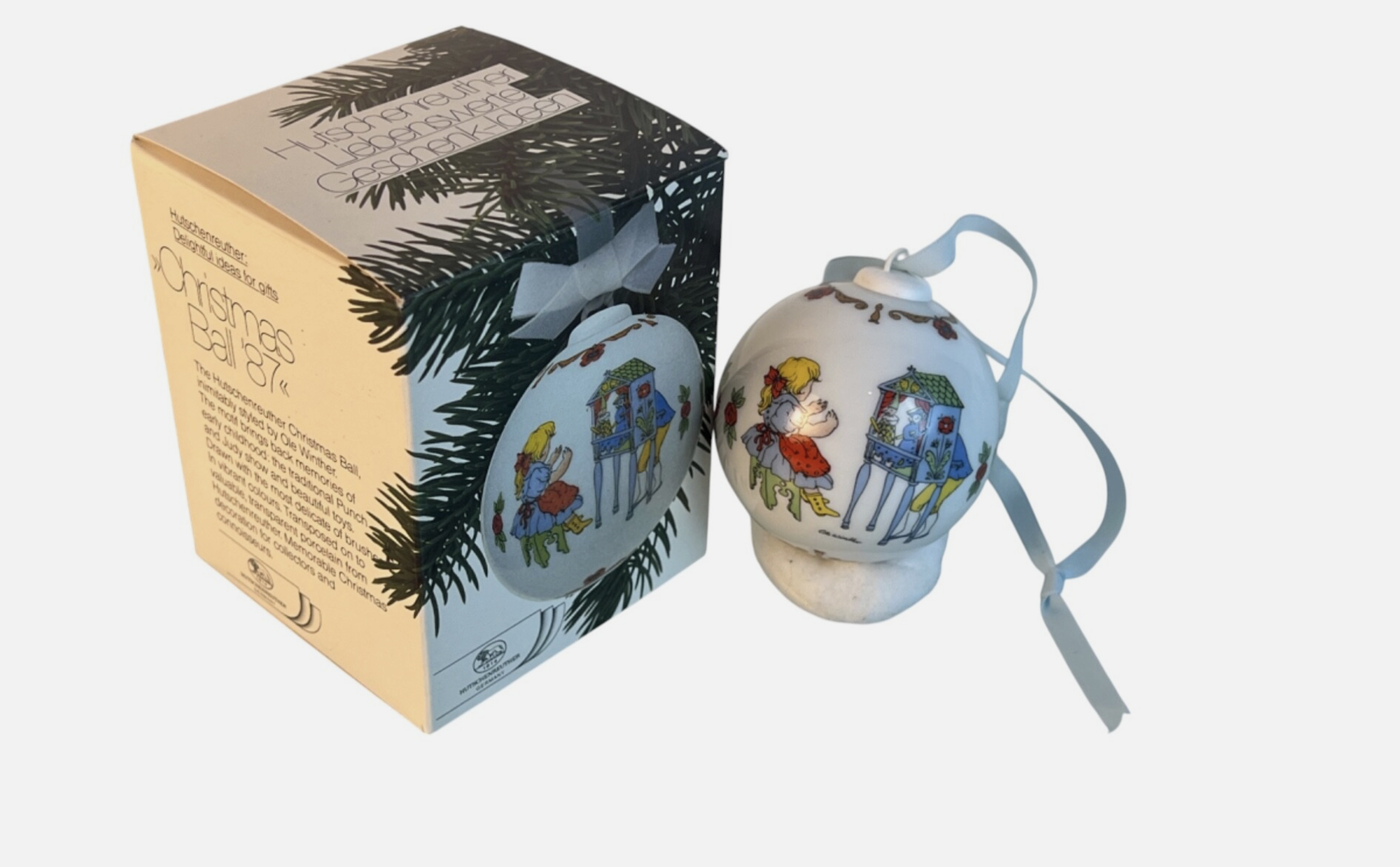  Hutschenreuther Christmas Ball 1987. Top Zustand.  Aktion