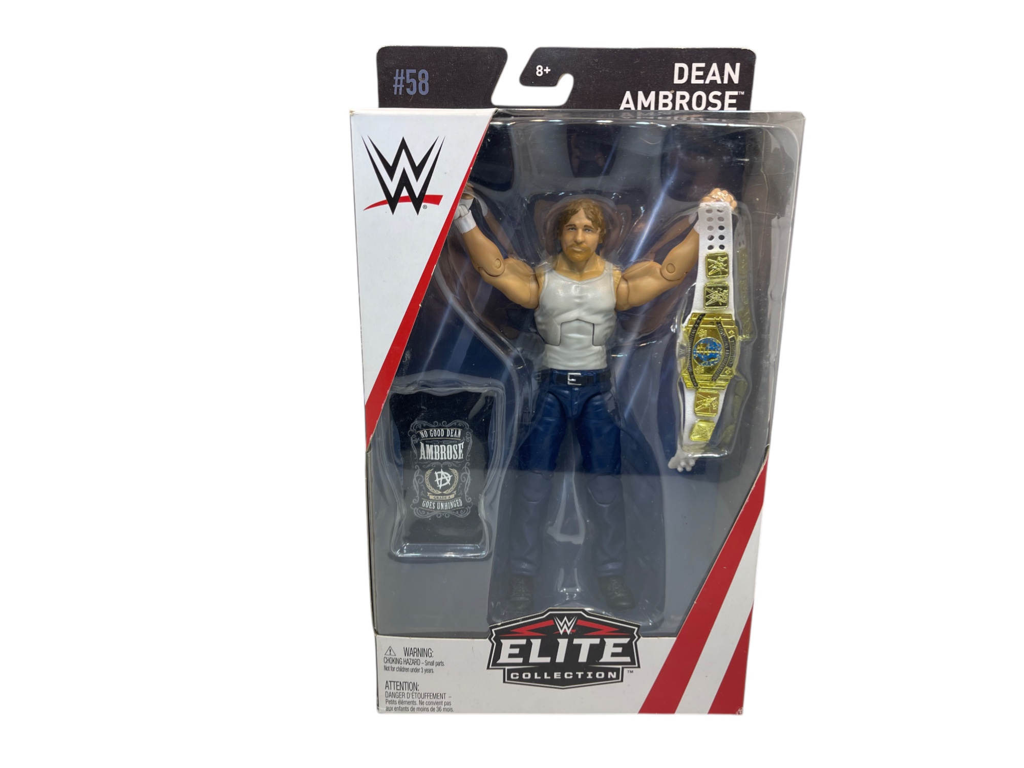 WWE ELITE Collection Figur Dean Ambrose ca. 17 cm & OVP - Top Zustand   