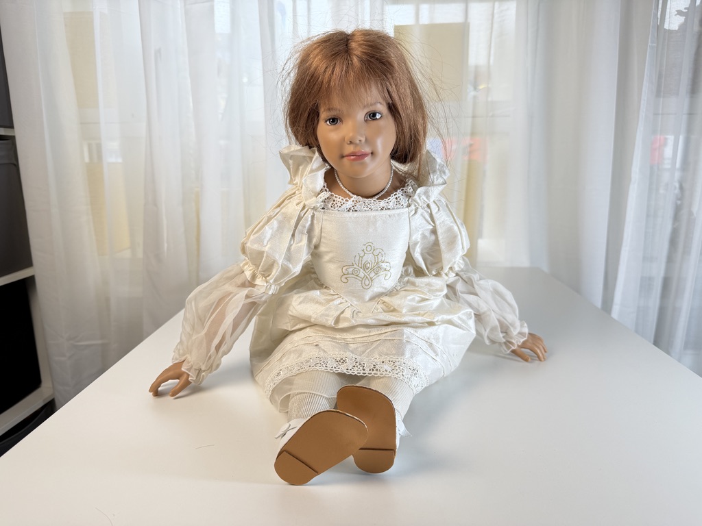 Sigikid Ilse Wippler Vinyl Künstlerpuppe Puppe 68 cm. Top Zustand   