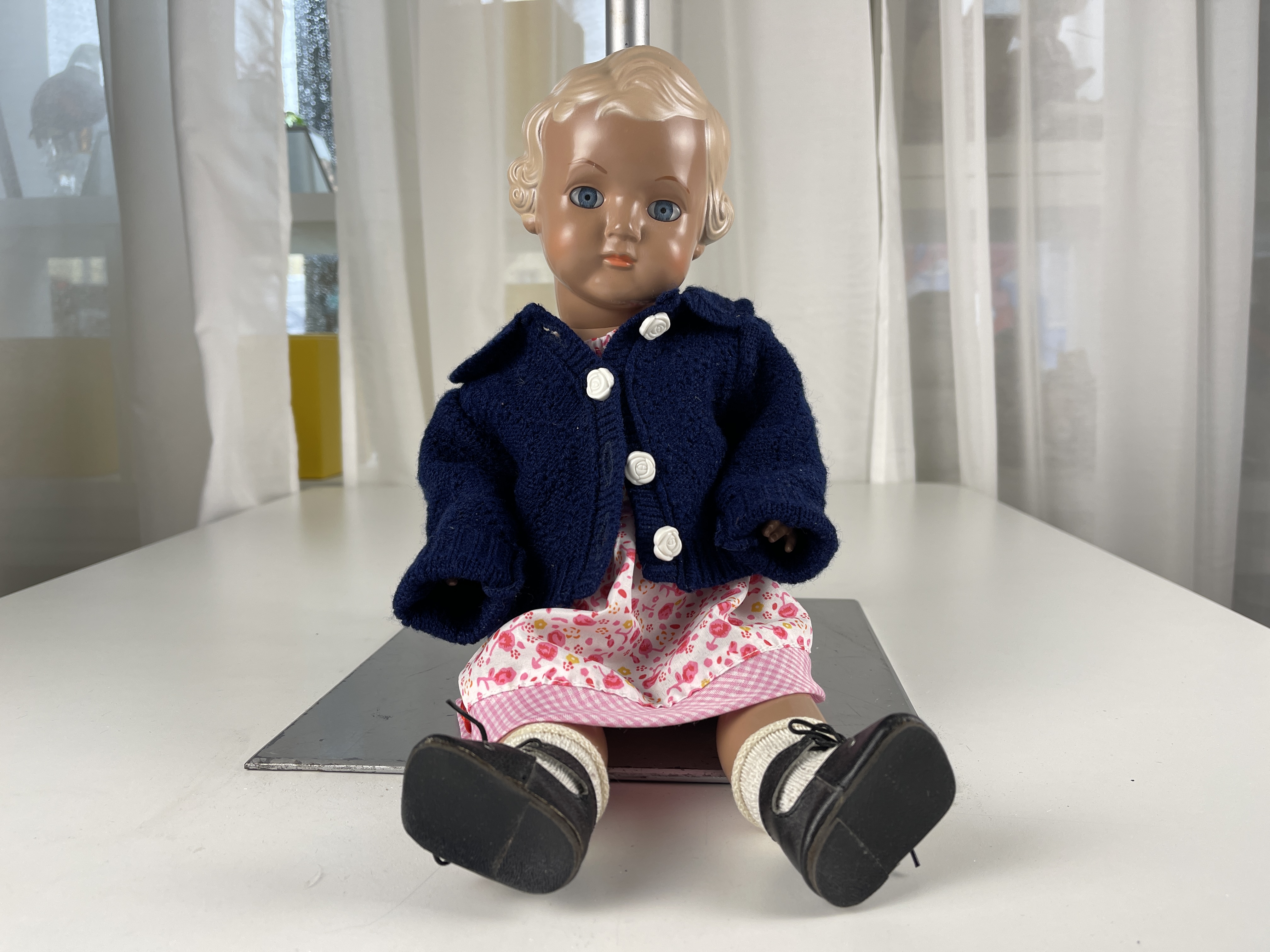 Schildkrötpuppe Puppe 41 cm. Top Zustand.   