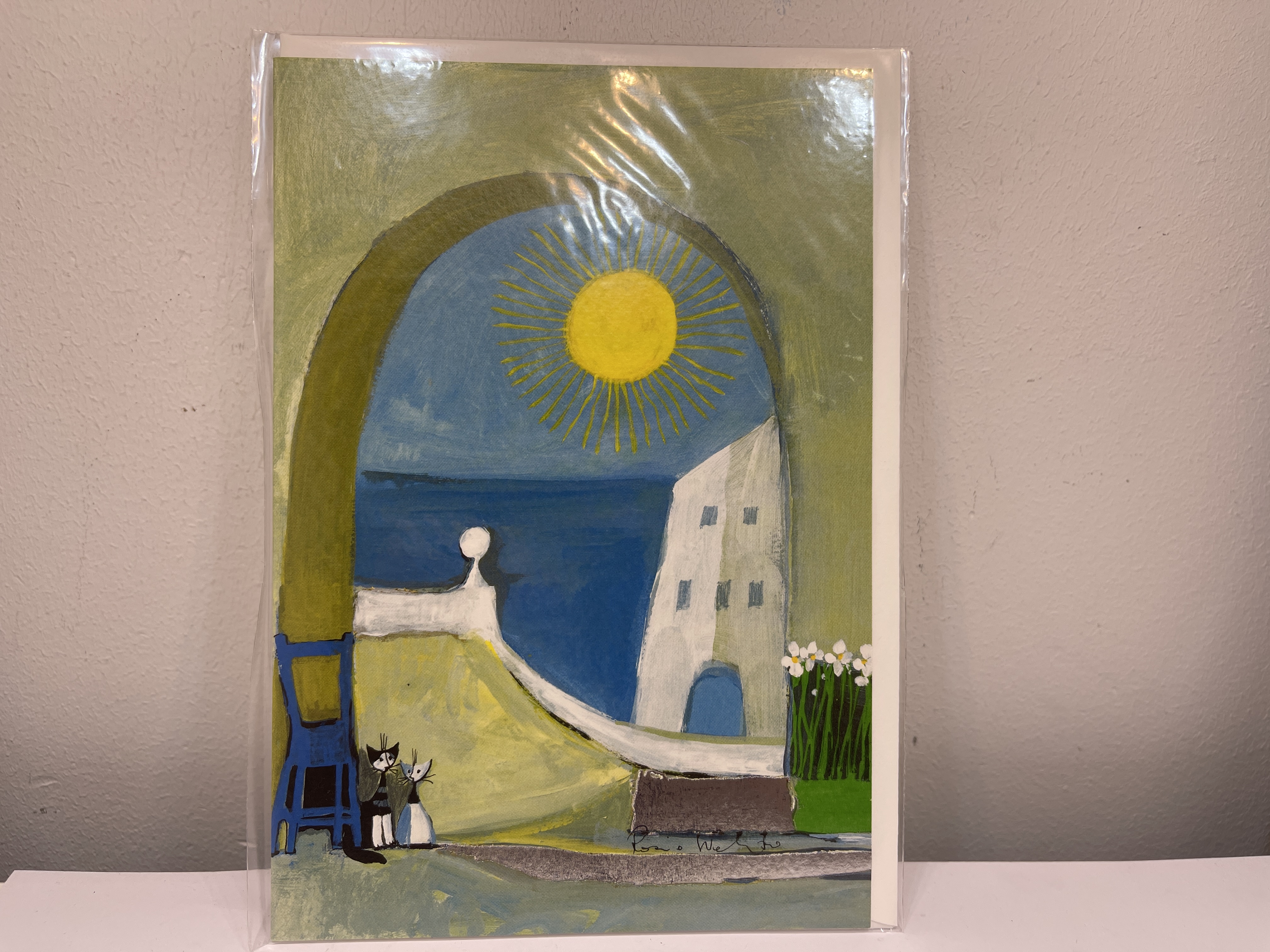 Rosina Wachtmeister 66-987-19-9 Grußkarten Set 5 Stück je 17,5 cm - Unbenutzt 