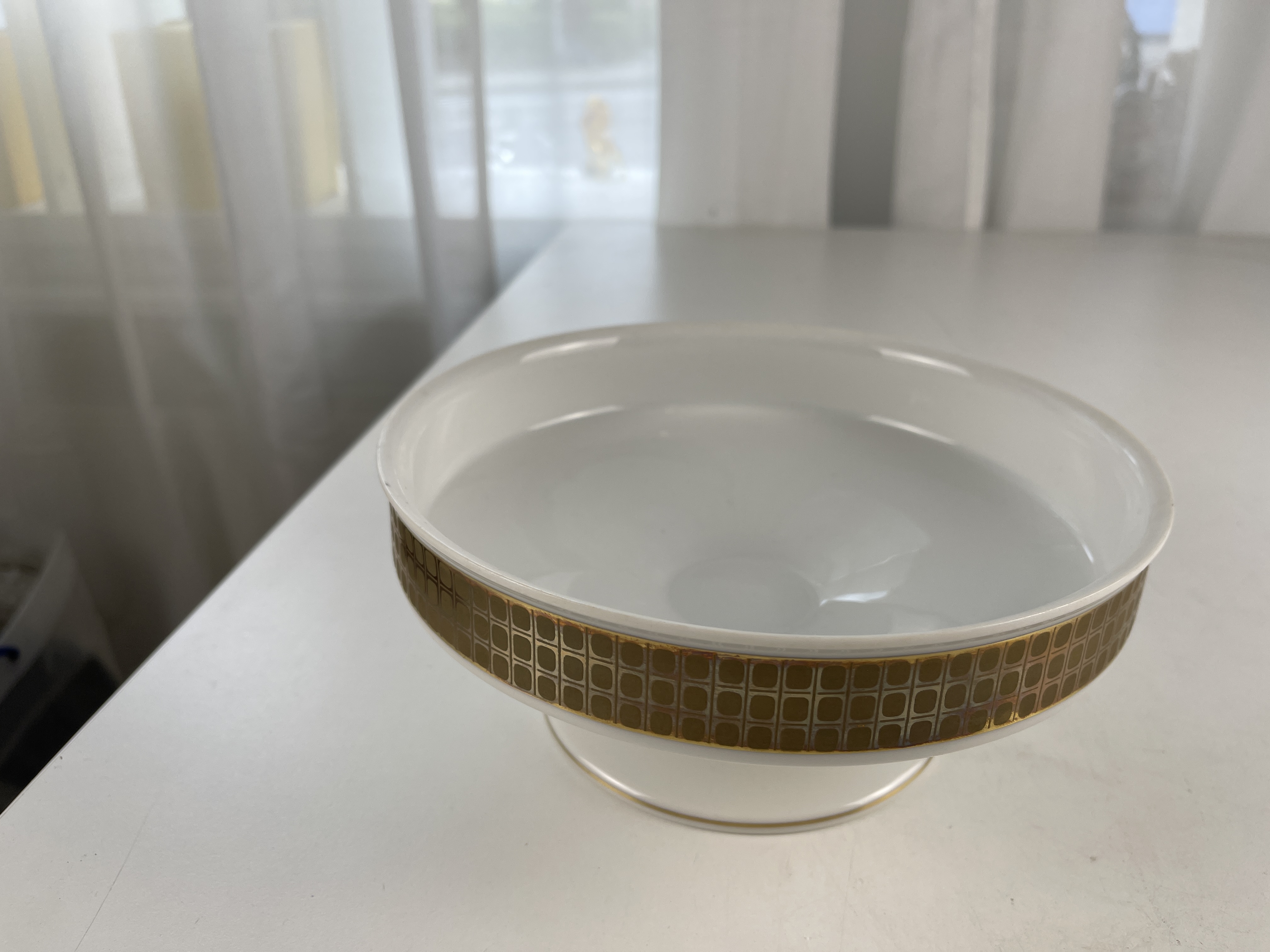 Sammler Porzellan Schale 20,5 x 9 cm - Top Zustand 