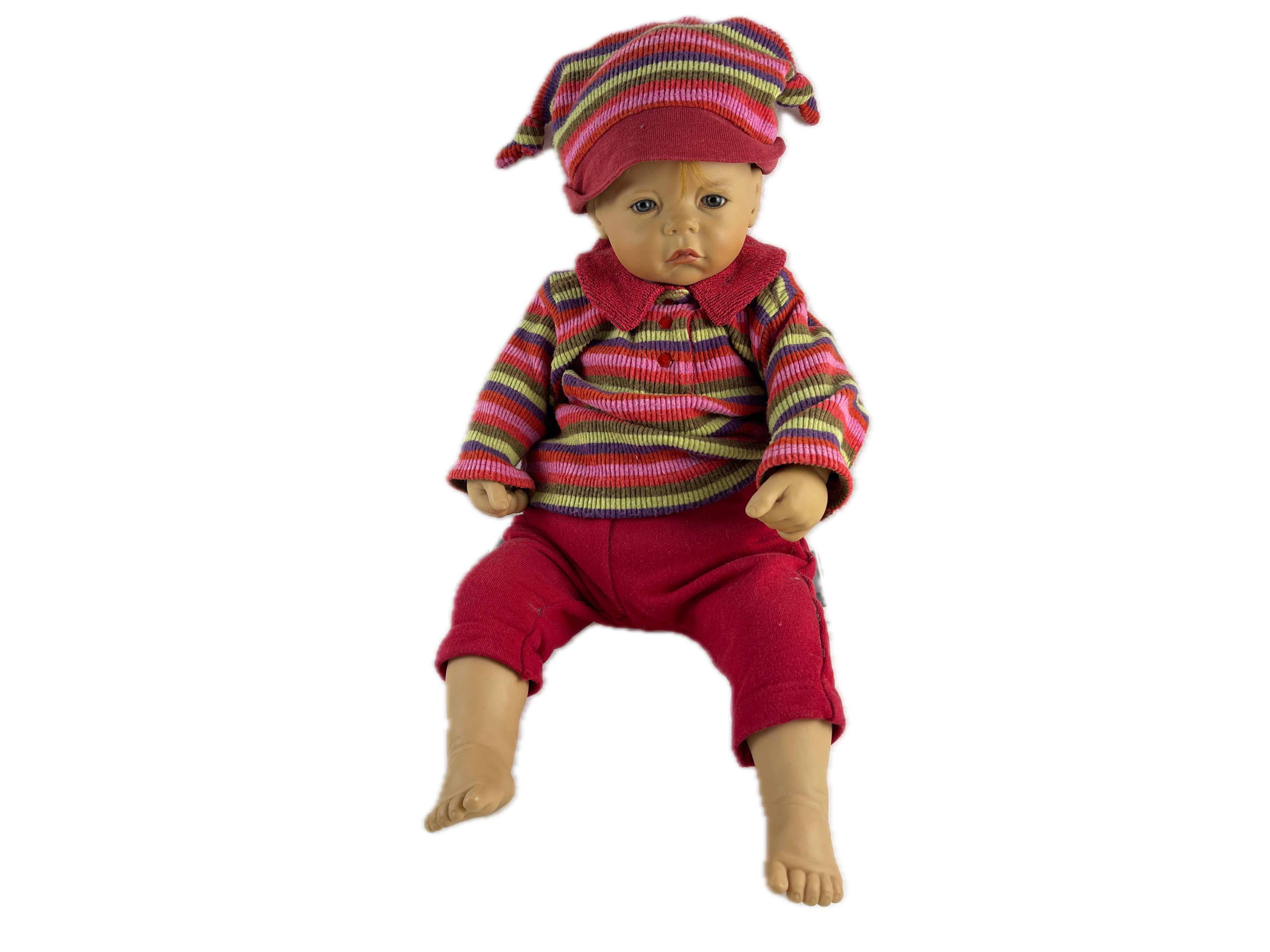 Sigikid Ilse Wippler Vinyl Künstlerpuppe Puppe 48 cm. Top Zustand    