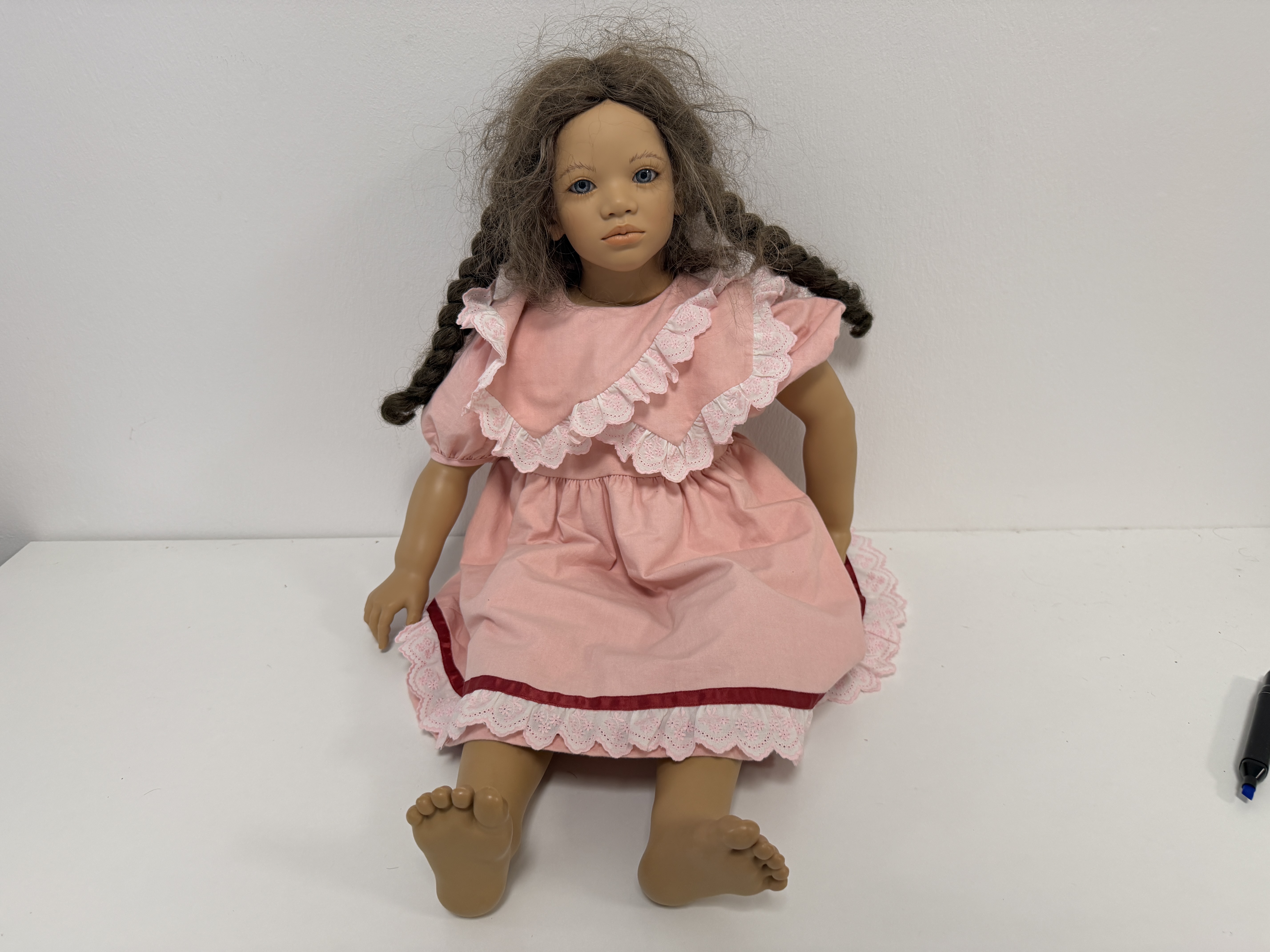 Künstlerpuppe Annette Himstedt Puppe Lona 72 cm. Top Zustand