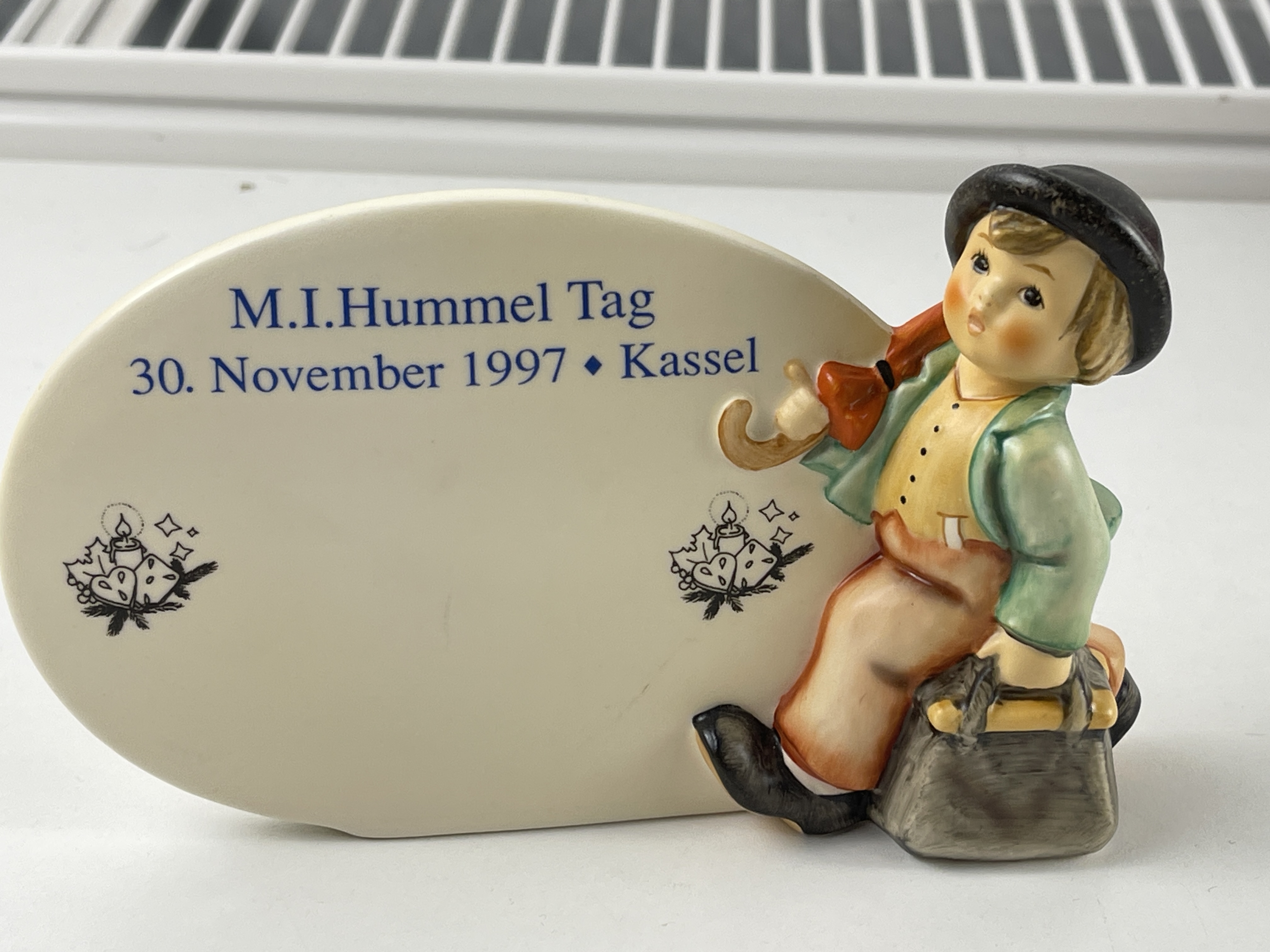  Hummel Figur 187A Händlerschild / Aufsteller 14 cm. 1 Wahl Top Zustand.  