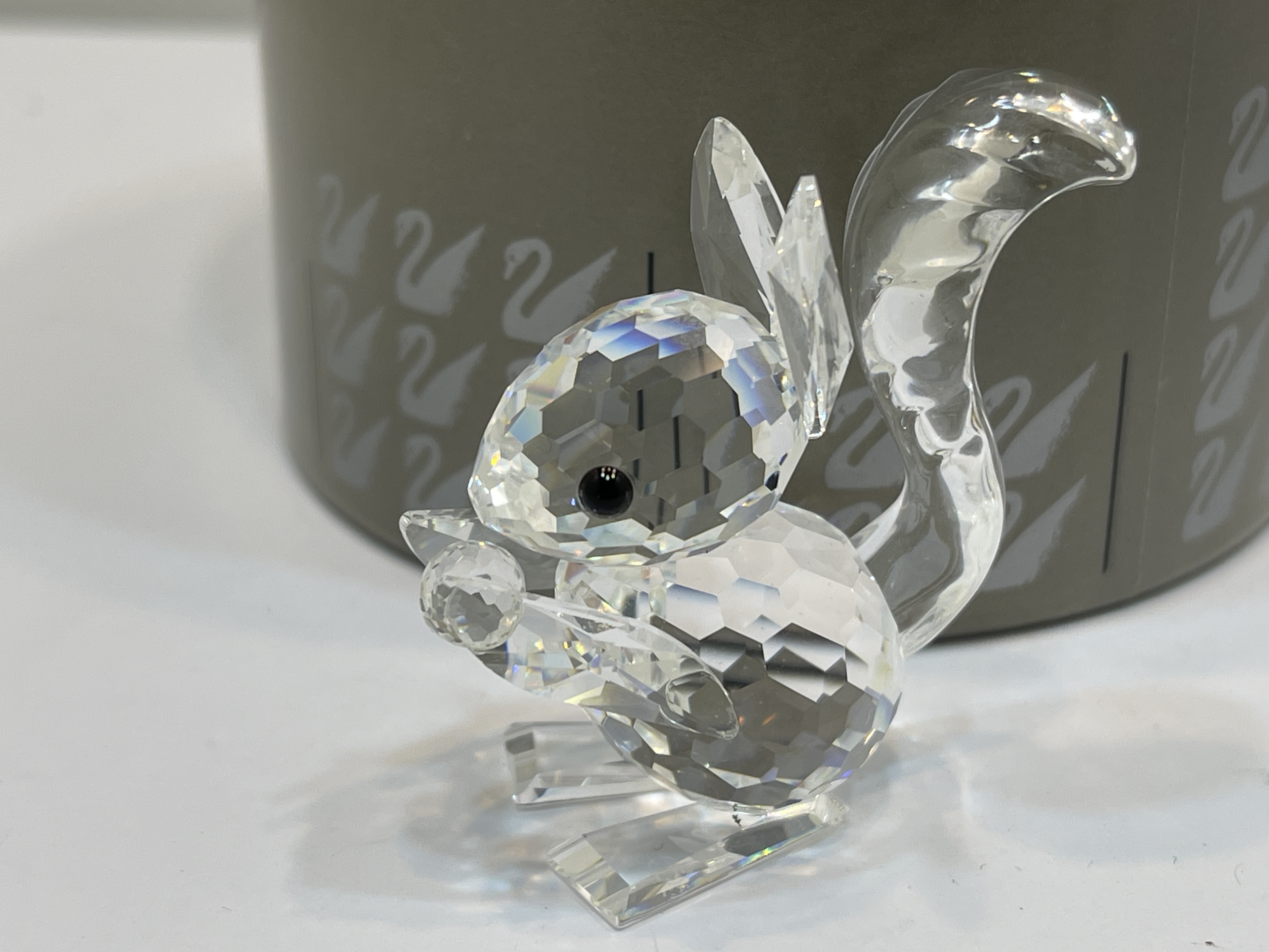 Swarovski Figur 011871 Eichhörnchen 4,5 cm - mit Ovp + Zertifikat. Top Zustand