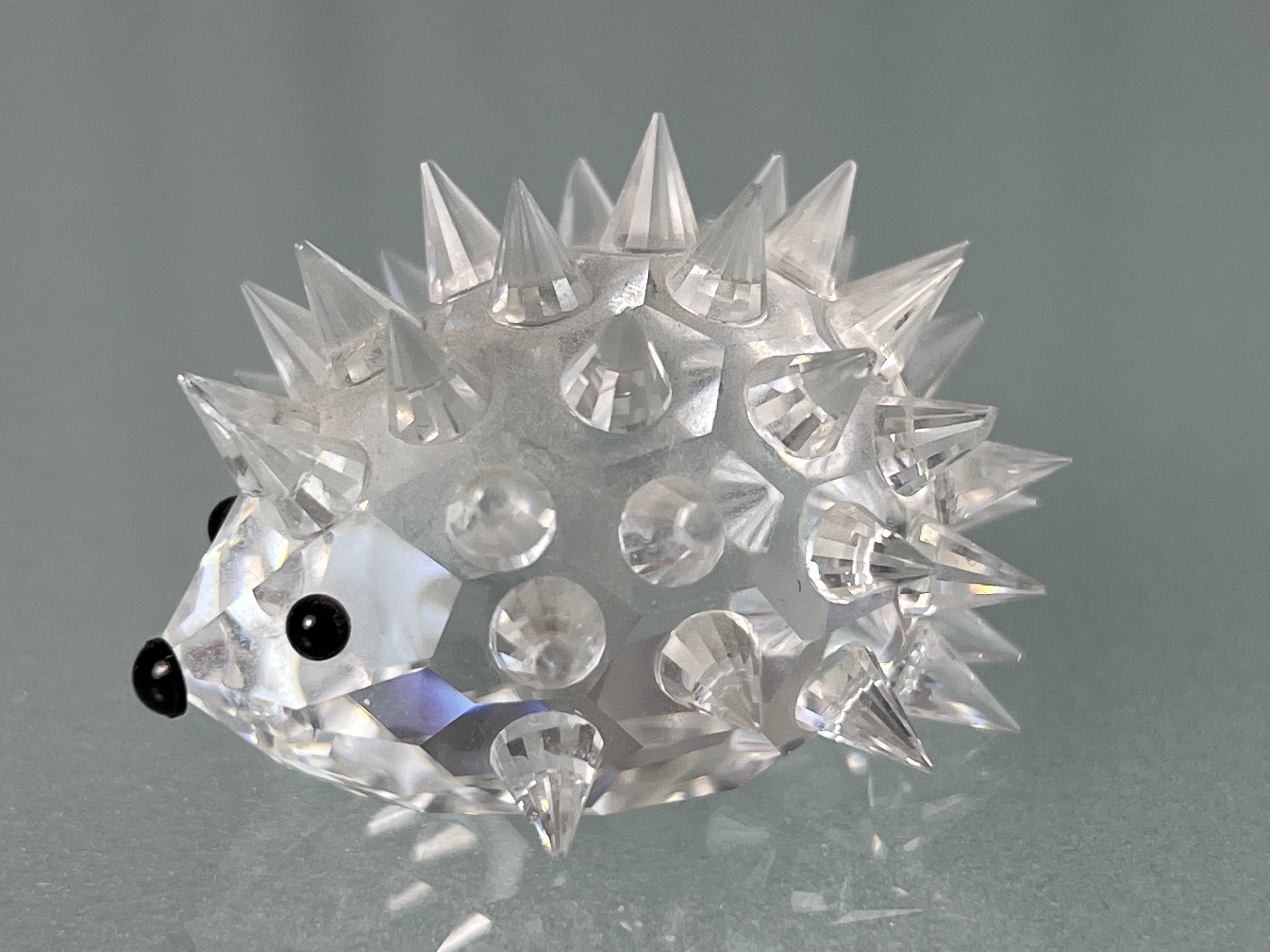  Swarovski 013989 Figur Igel 4 cm. Top Zustand 