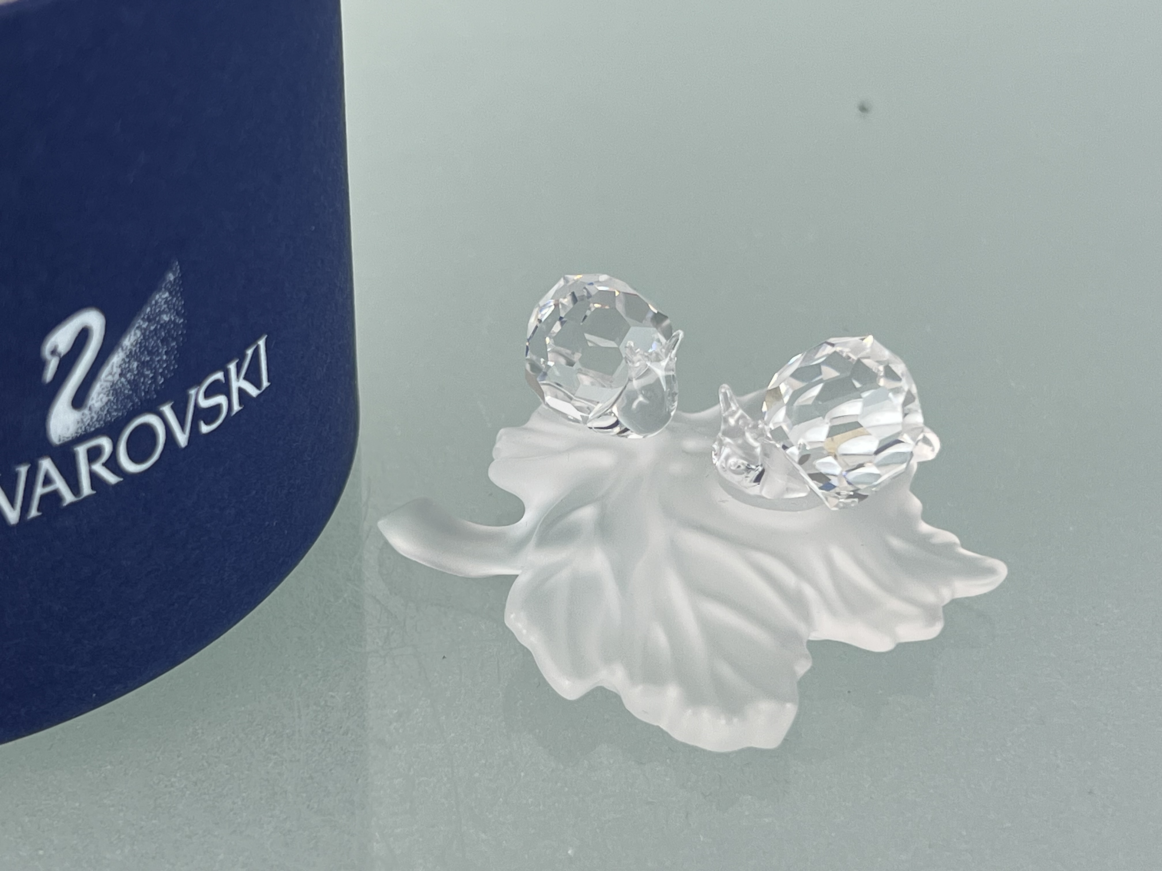 Swarovski Figur 268196 Weinbergschnecken 5,3 cm. Mit OVP & Zertifikat. Top Zustand