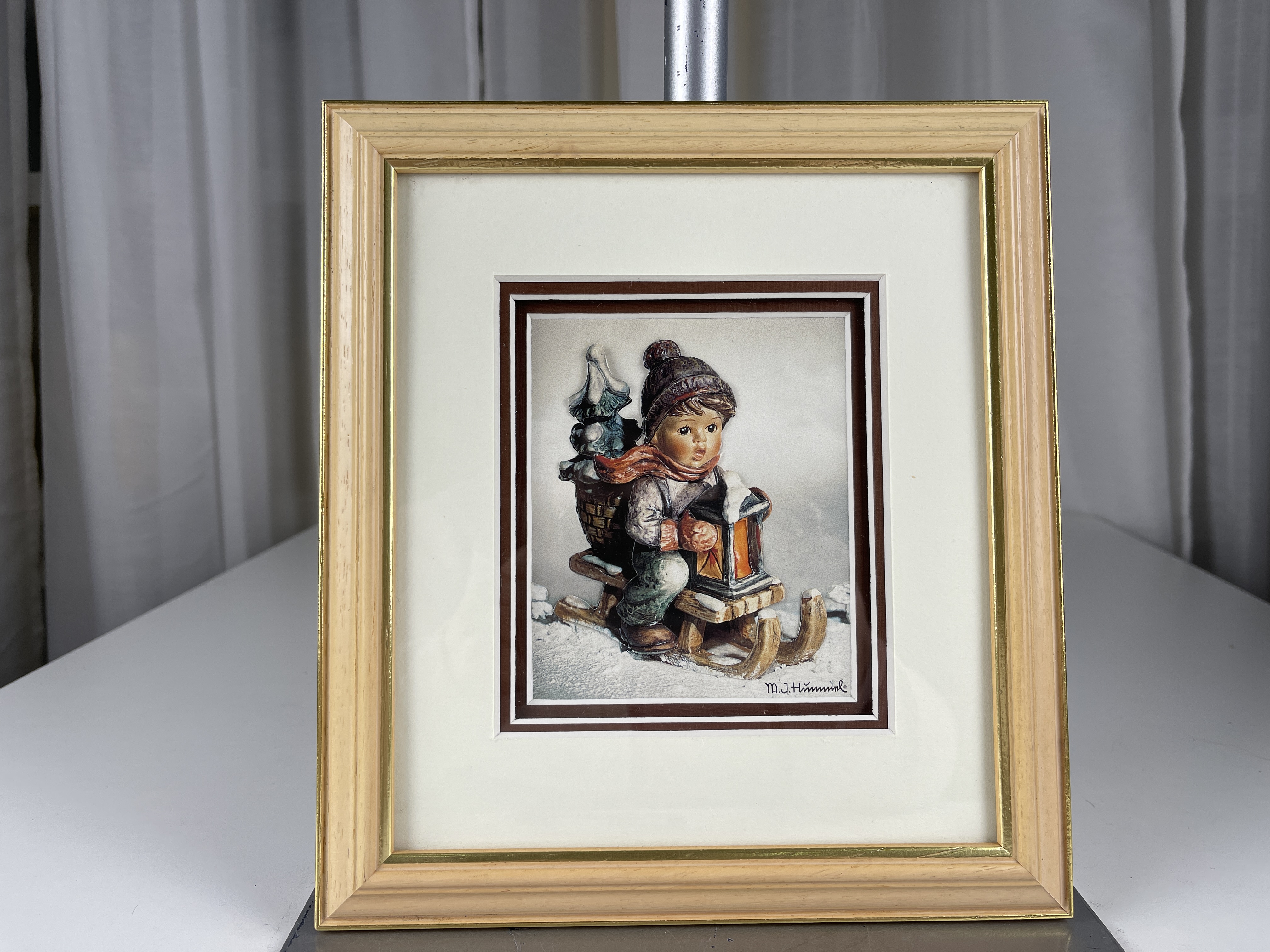 Hummel Bild 25,5 x 25,5 cm - 1 Wahl. Zustand siehe Fotos  