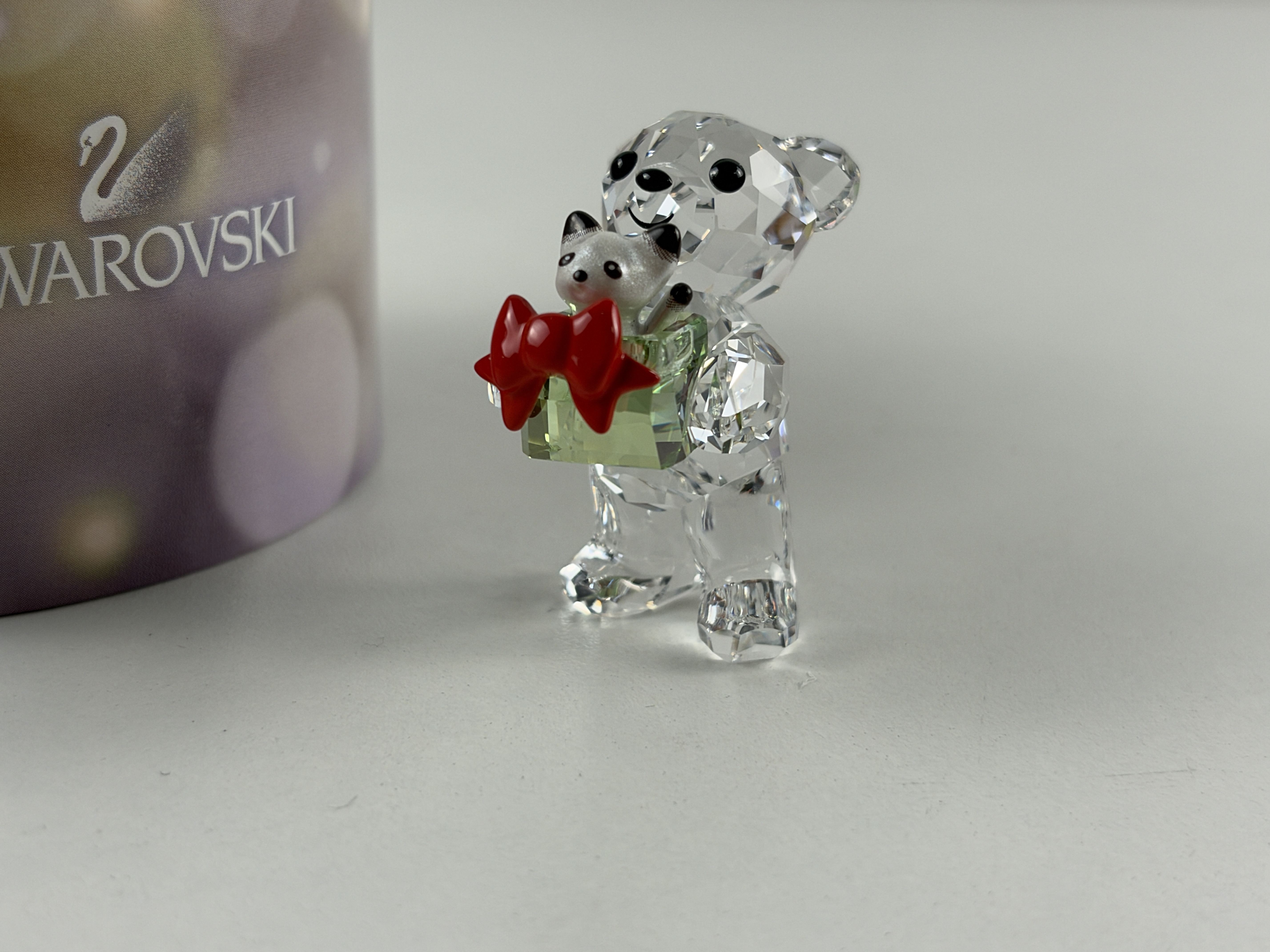 Swarovski Figur 5058935 Kris Bär 2014 Weihnachten 3,9 cm. Ovp - Zertifikat Top Zustand 