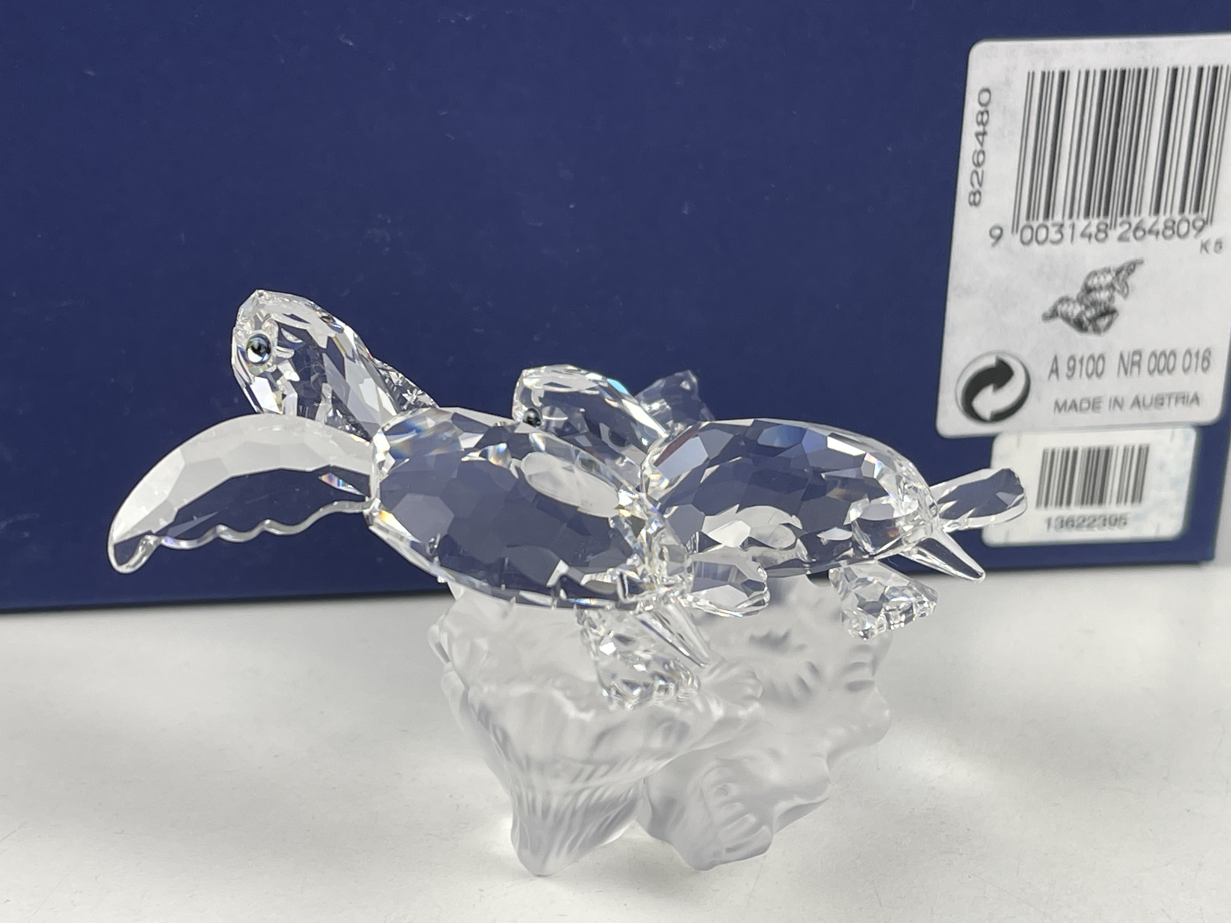 Swarovski Figur 826480 Baby Schildkröten 9 cm. Ovp & Zertifikat Top Zustand