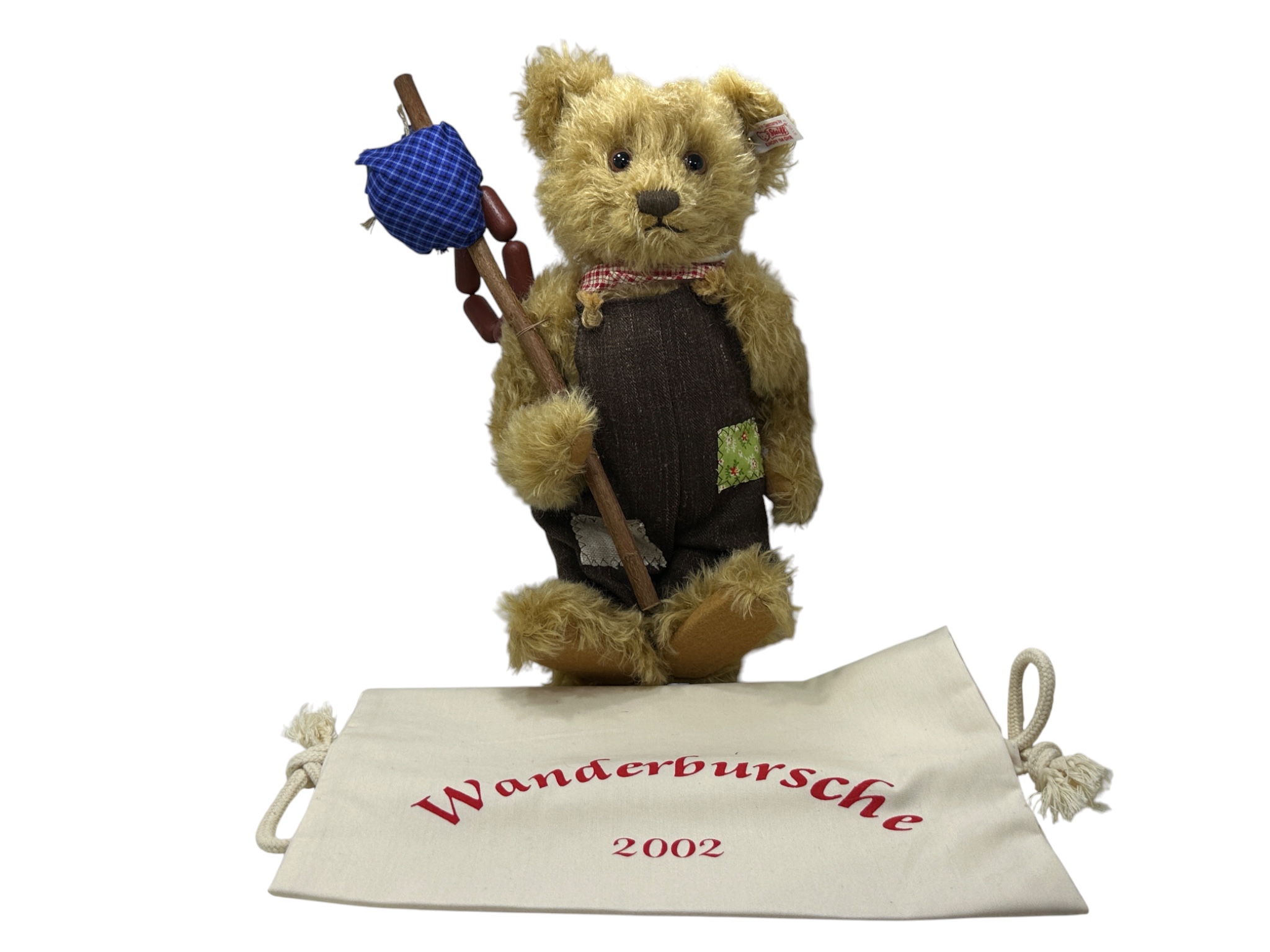 Steiff Tier 670978 Wanderbursche Teddybär 28 cm. Top Zustand