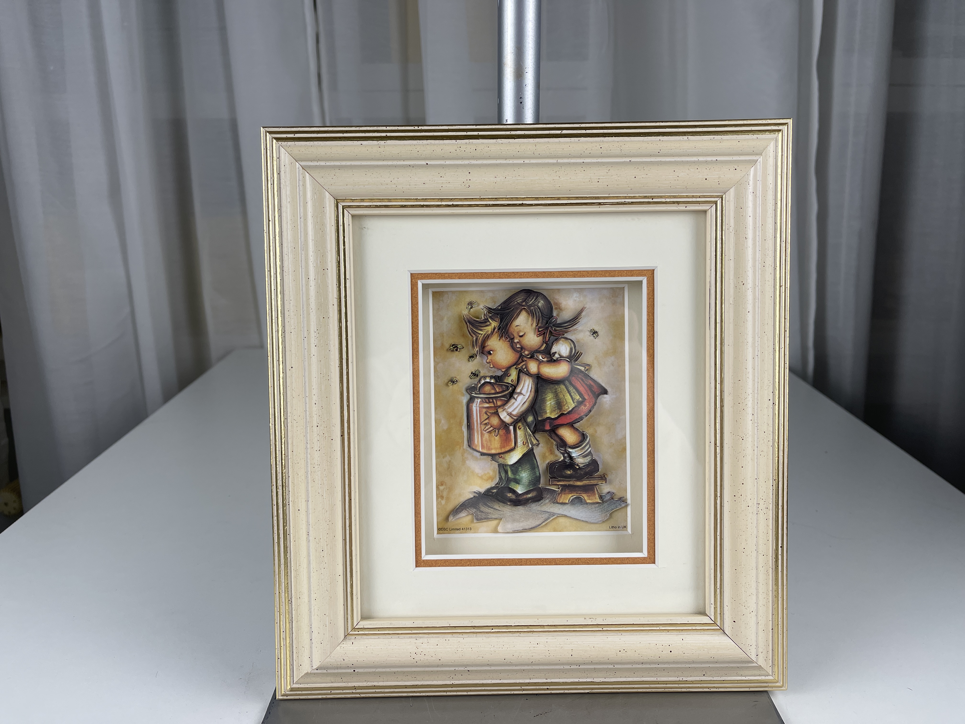 Hummel 3D Bild 28 x 25 cm - 1 Wahl. Zustand siehe Fotos  