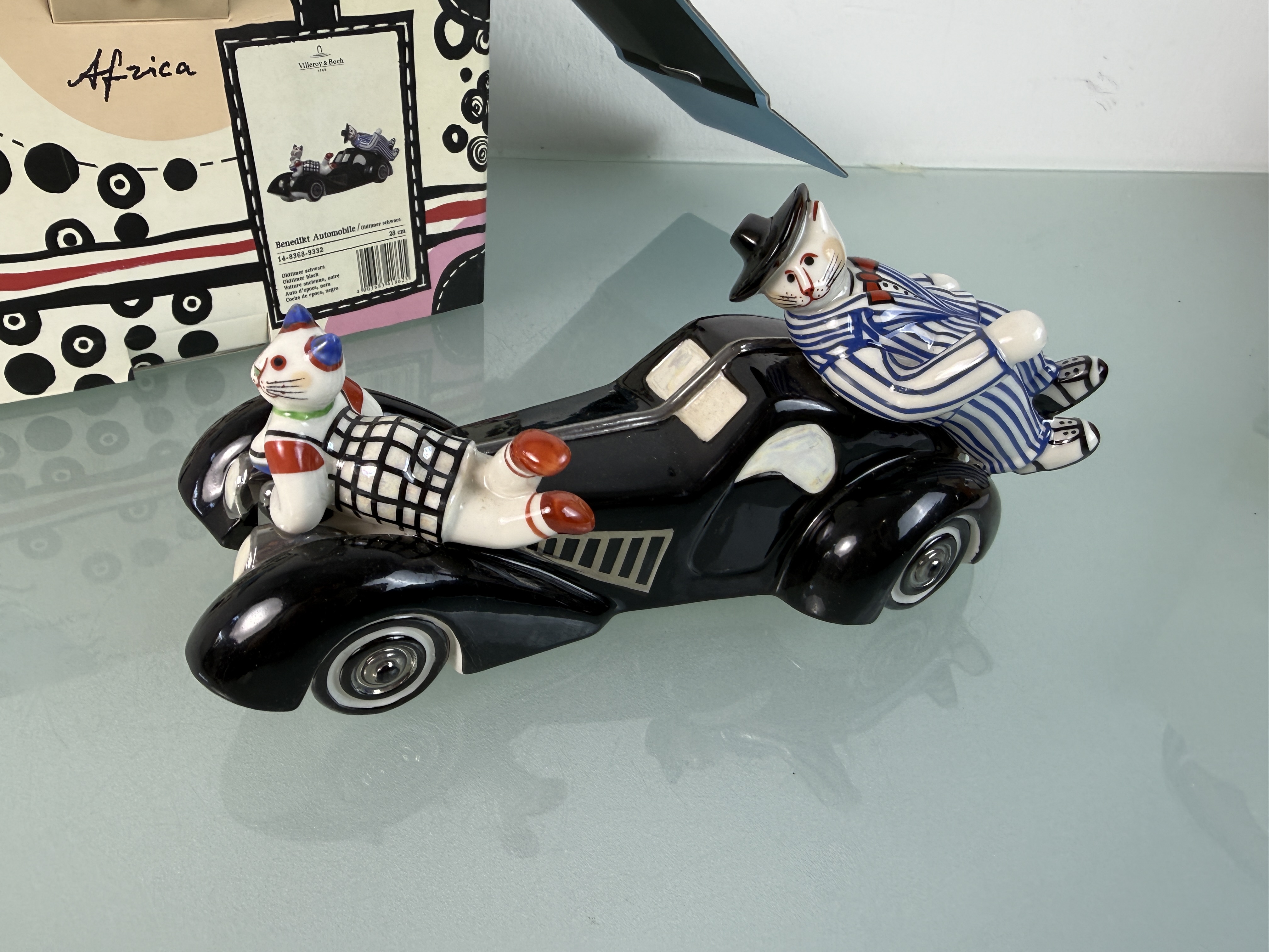 Villeroy und Boch Figur Benedikt Automobile 28 cm 1 Wahl - Top Zustand 