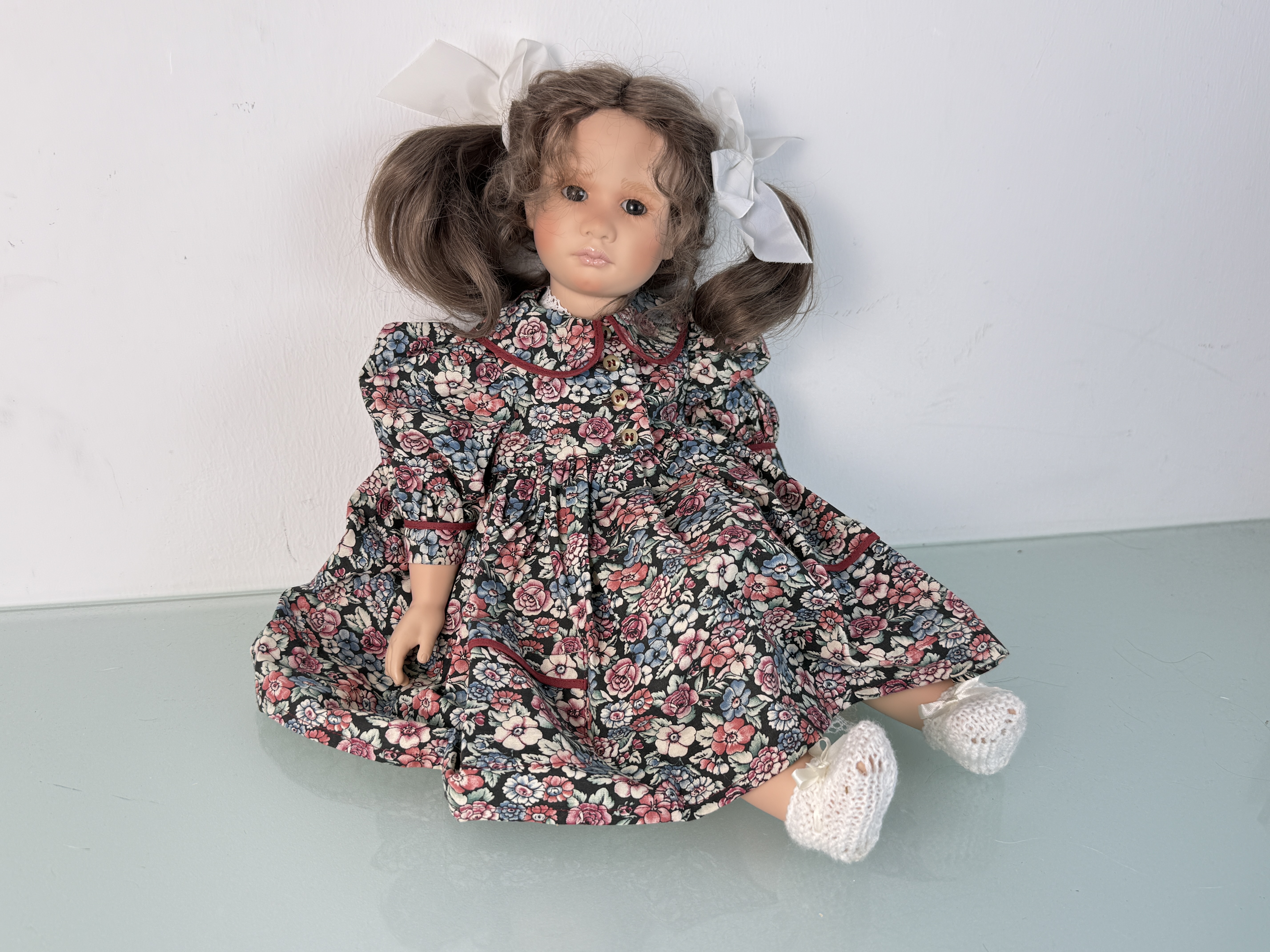 Ruth Treffeisen Vinyl Künstlerpuppe Puppe 50 cm. Top Zustand   