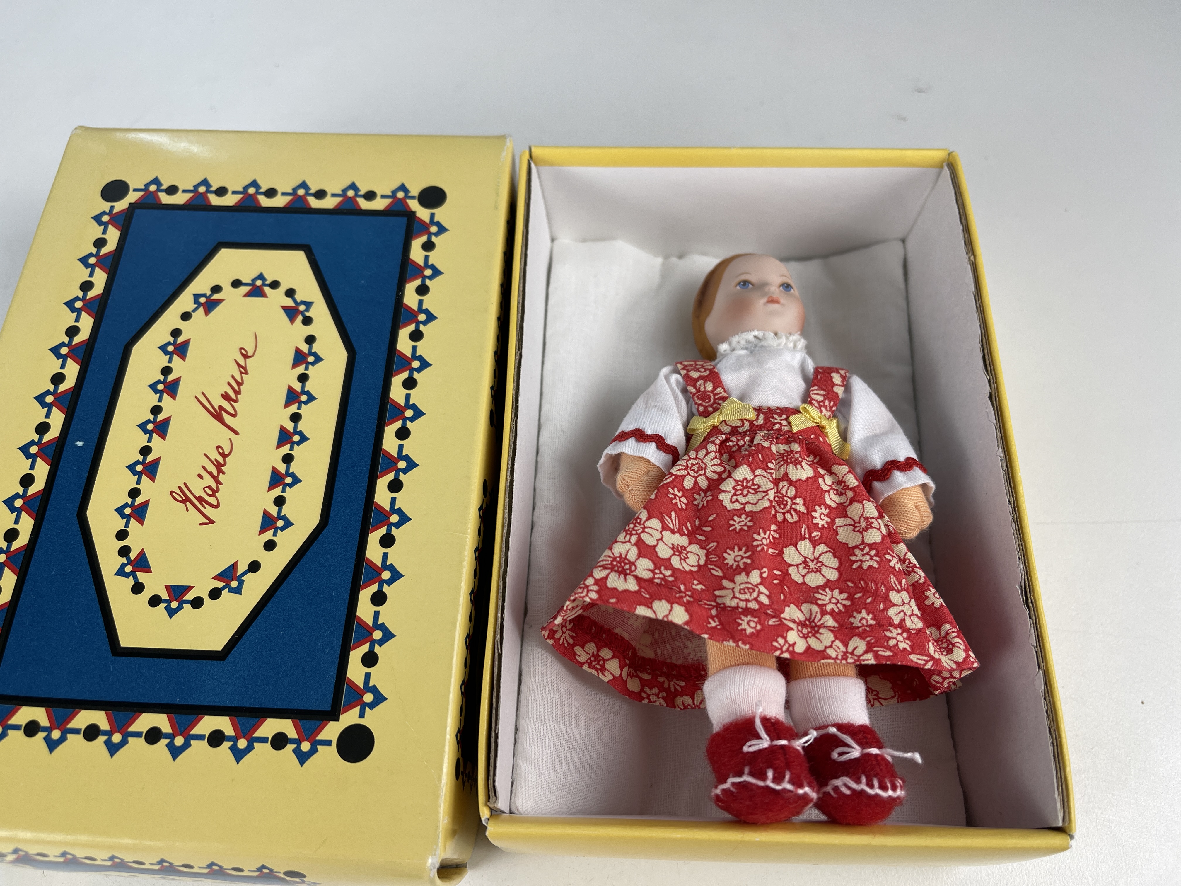 Käthe Kruse Sammler Puppe 14 cm. Ovp Top Zustand   