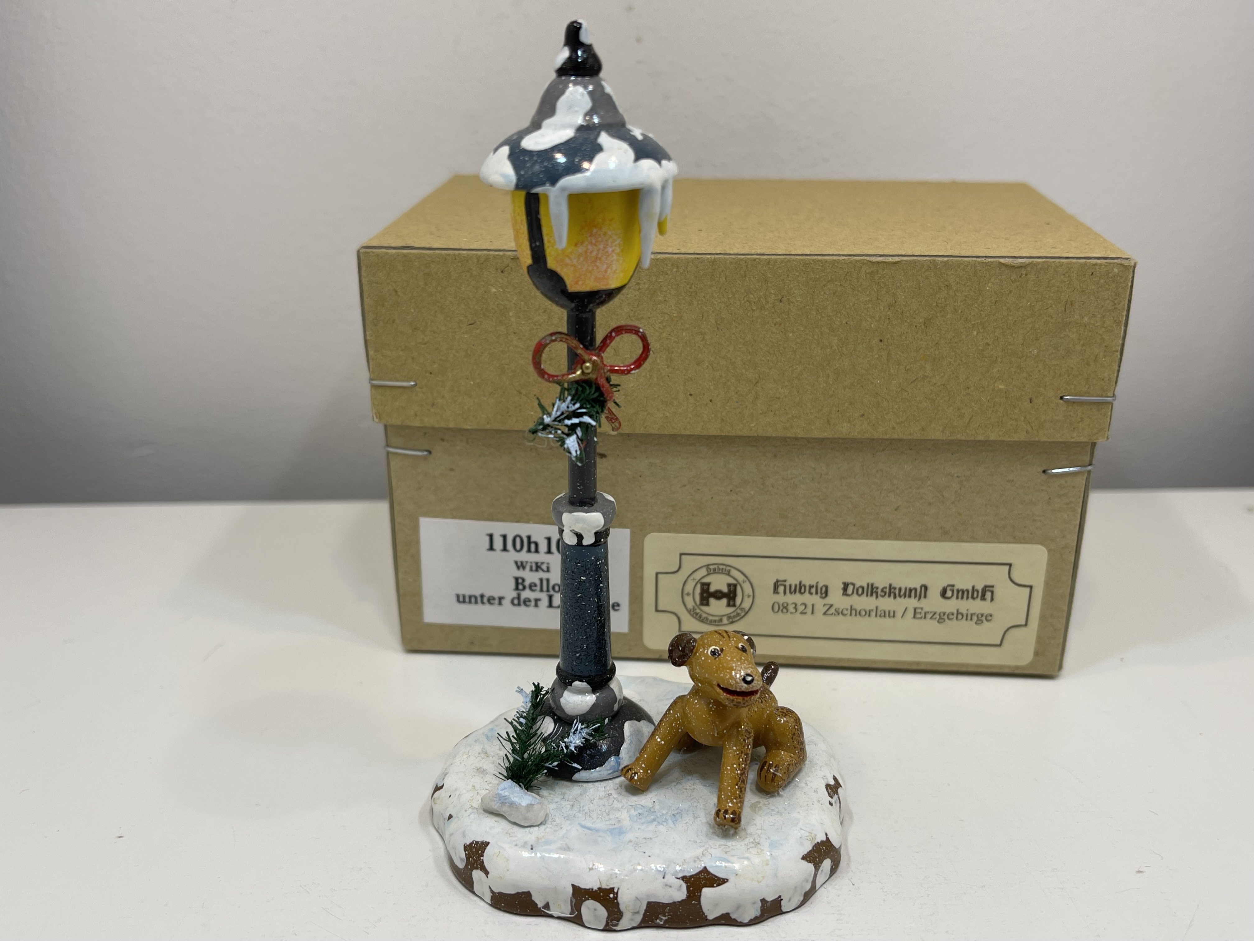 Erzgebirge Sammler Figur Hubrig 11 cm + OVP. Top Zustand 