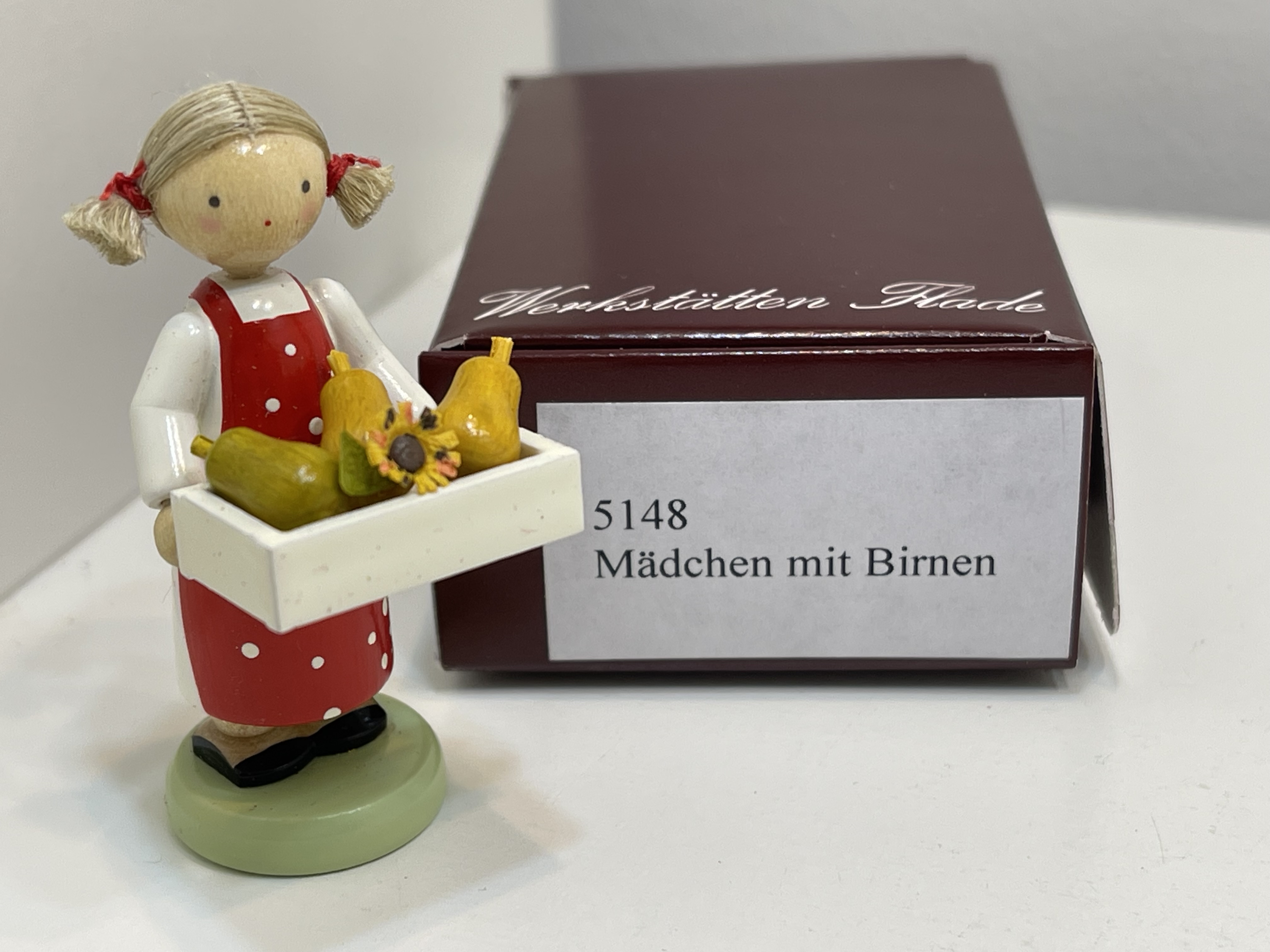 Erzgebirge Flade Figur 5 cm - Top Zustand 