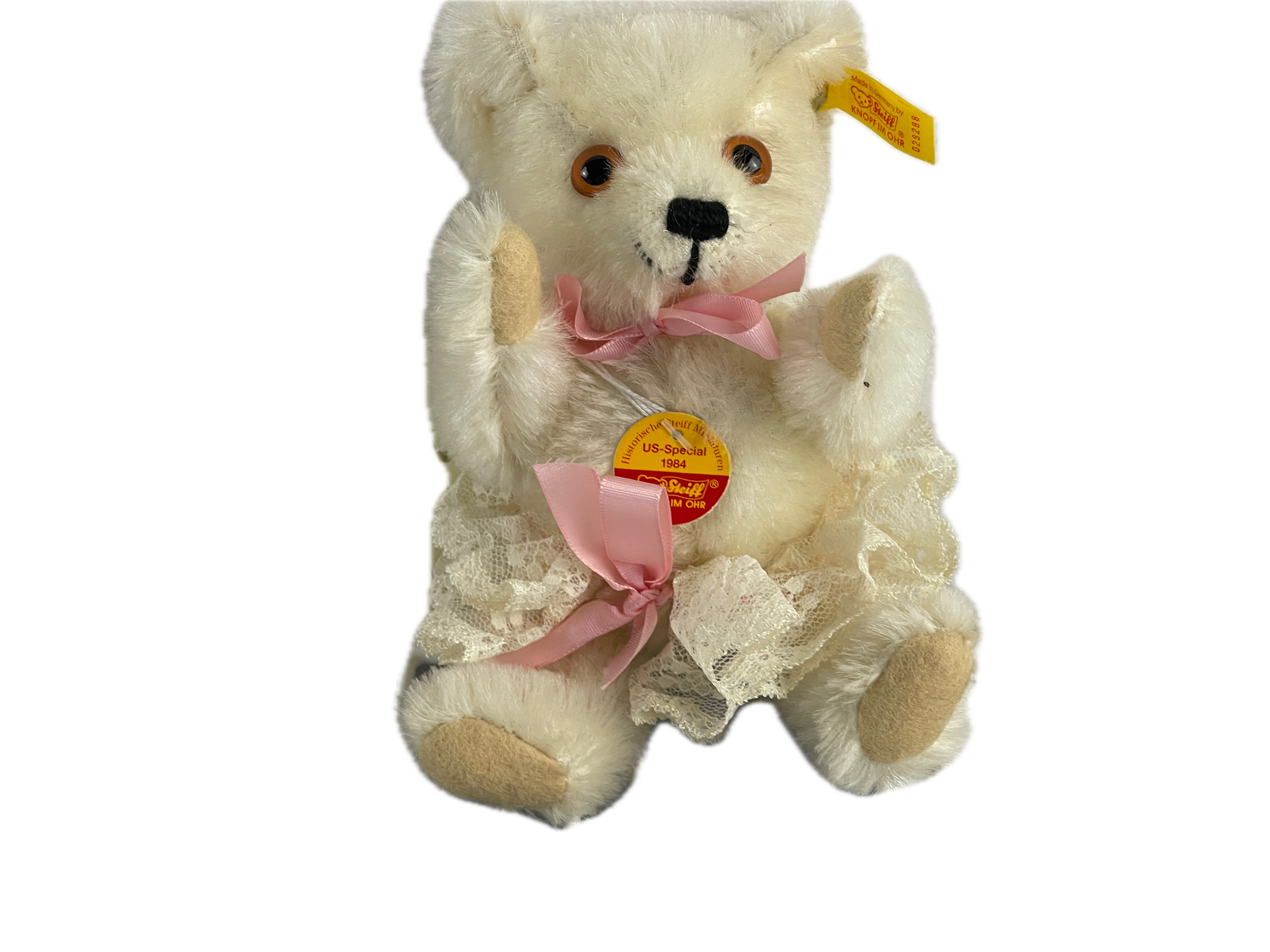 Steiff Tier Teddy Bär 029288 US-Special 16 cm. Top Zustand  