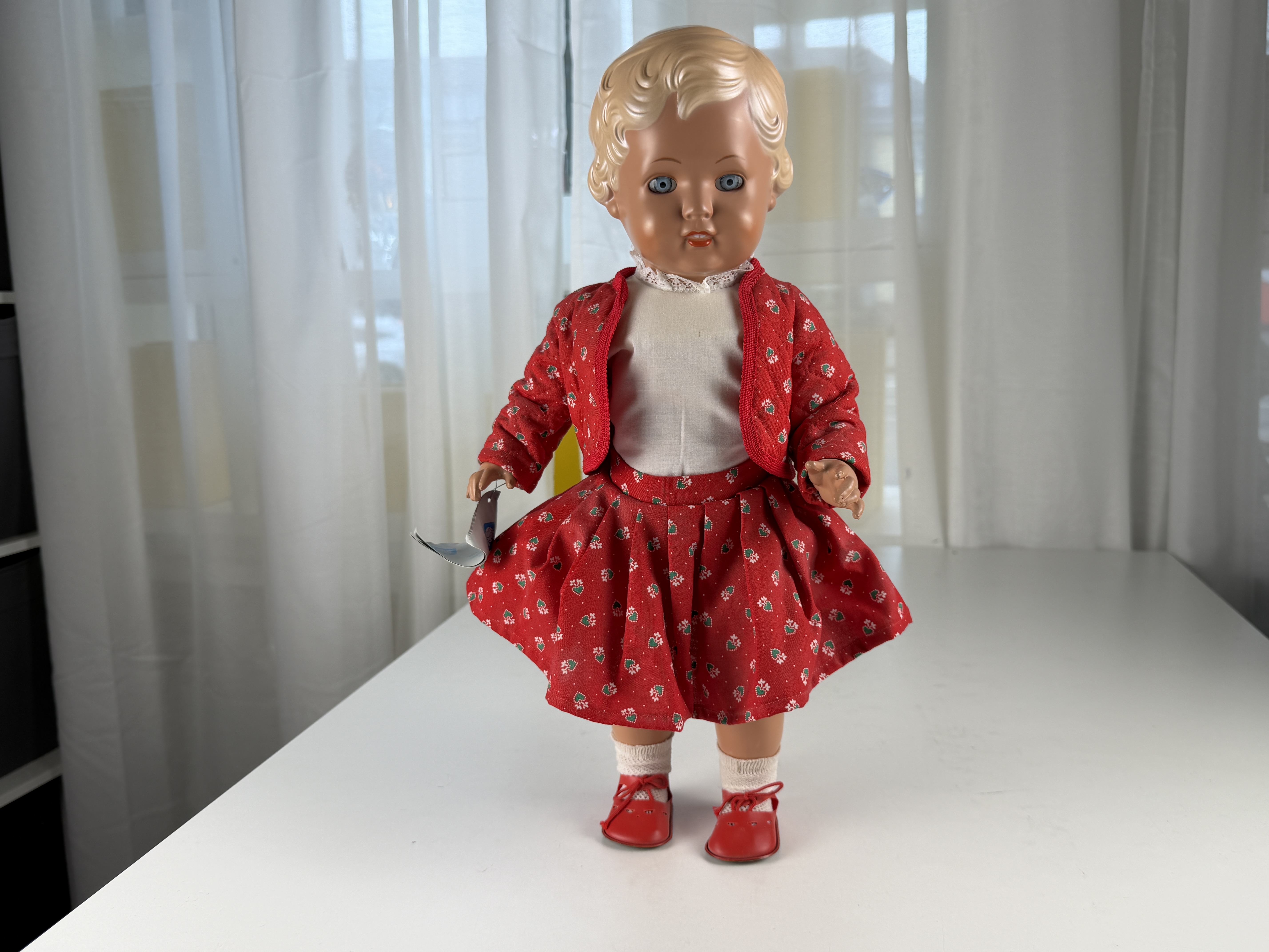 Schildkrötpuppe Tortulon Puppe 46 cm. Zustand siehe Fotos  