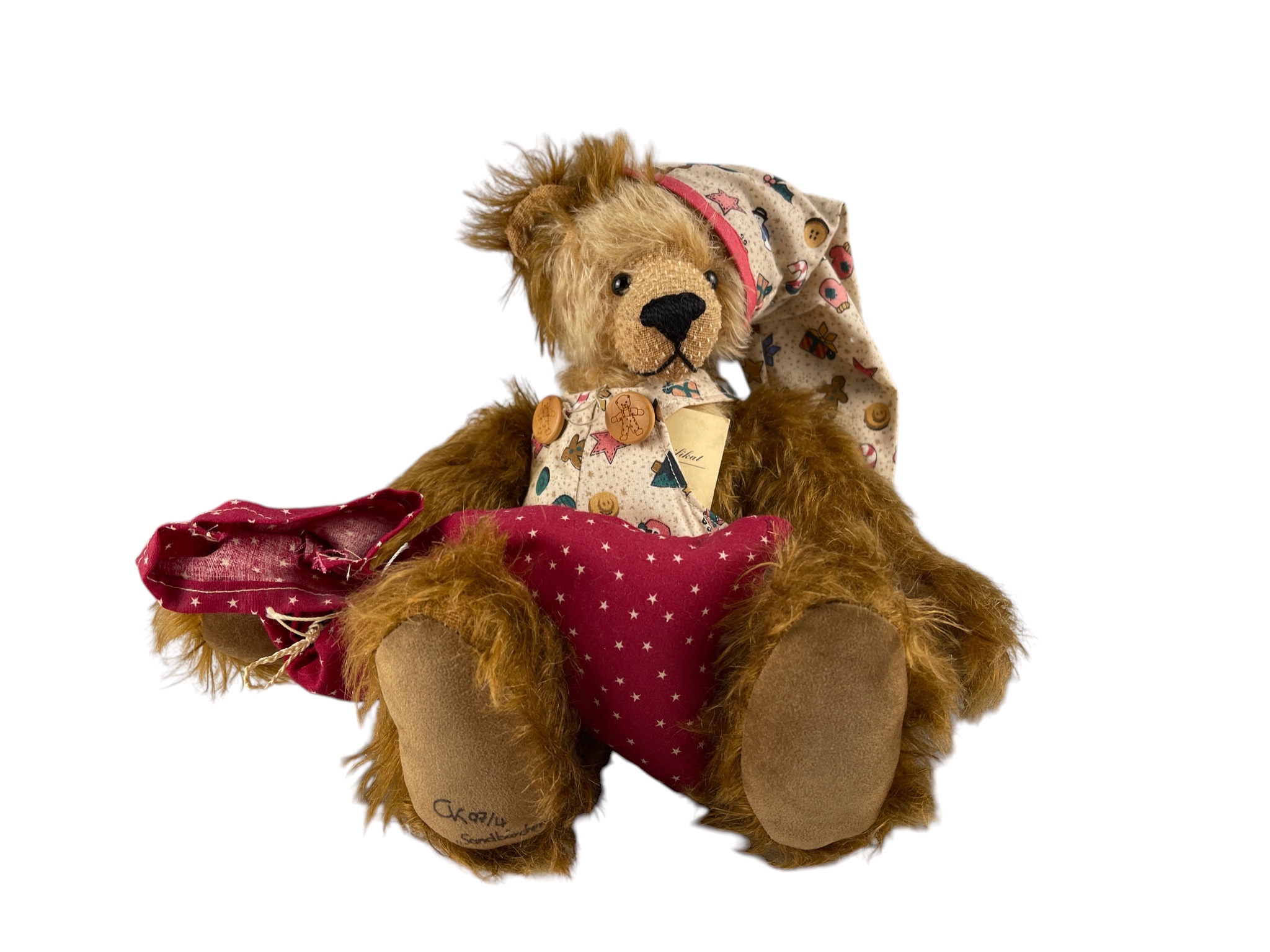 Künstlerbär Teddybär 27 cm. Top Zustand.    