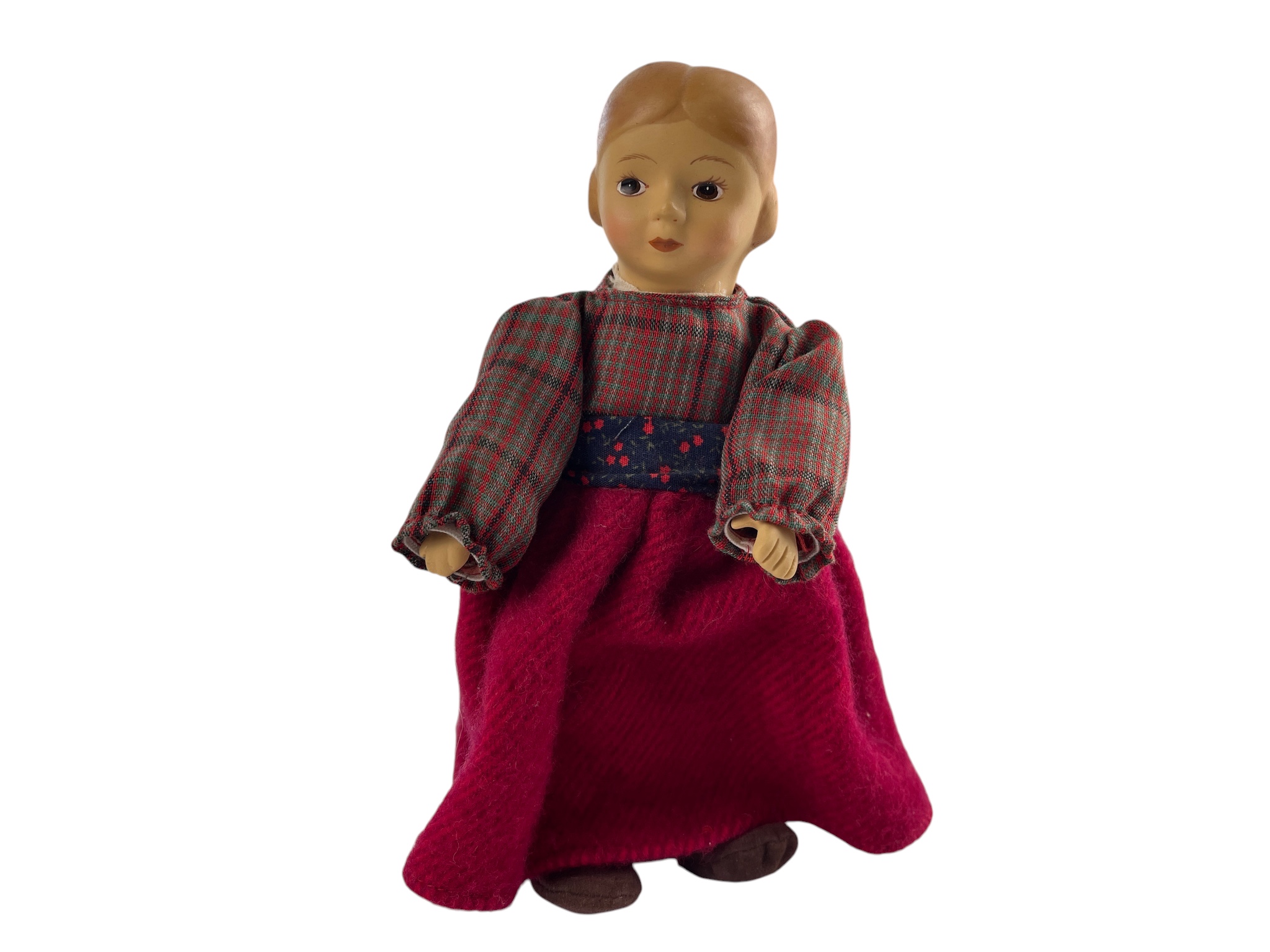 Sammler Porzellan Puppe 20 cm. Zustand siehe Fotos   