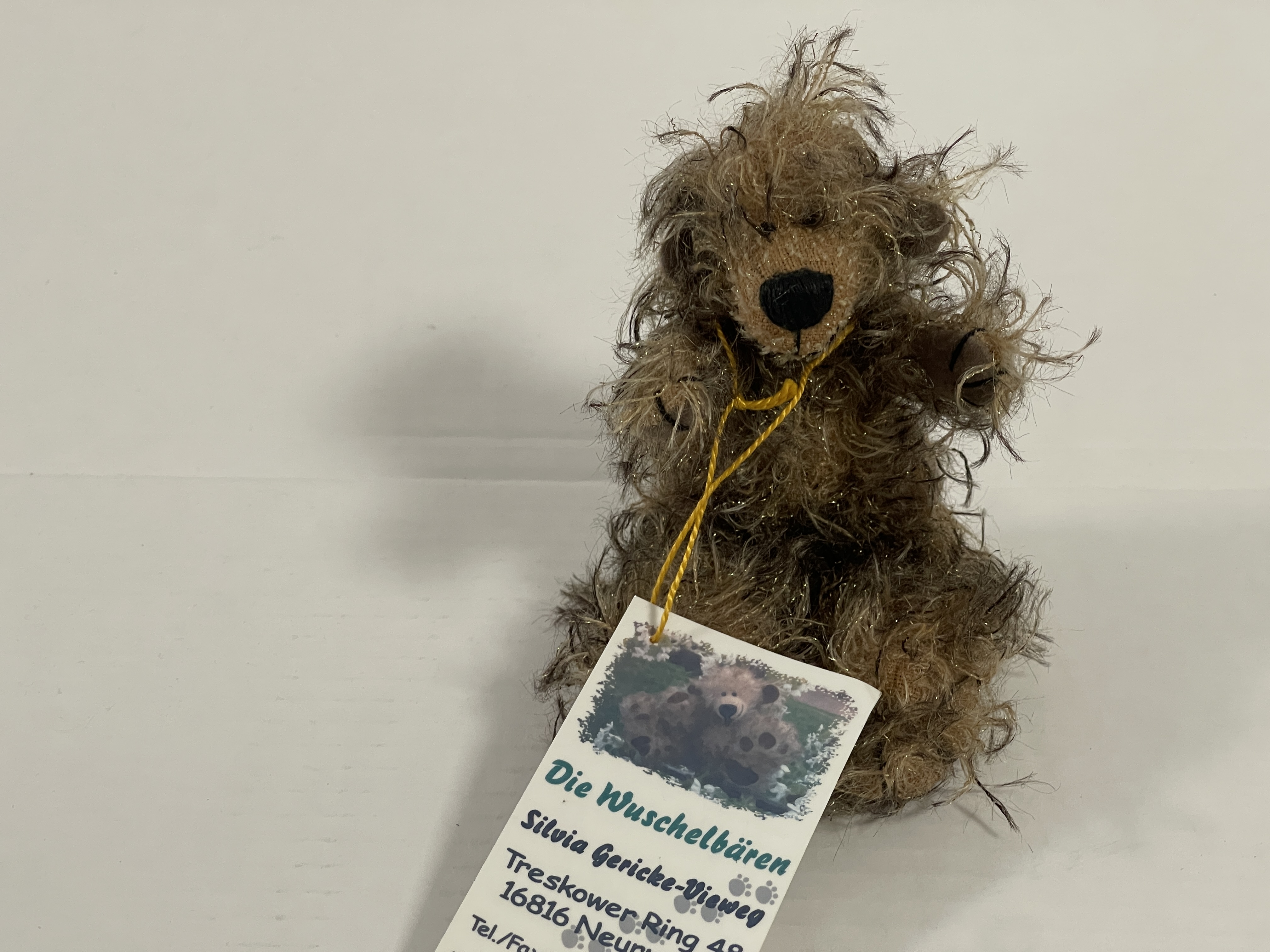 Künstlerbär Teddybär 13 cm. Top Zustand.  