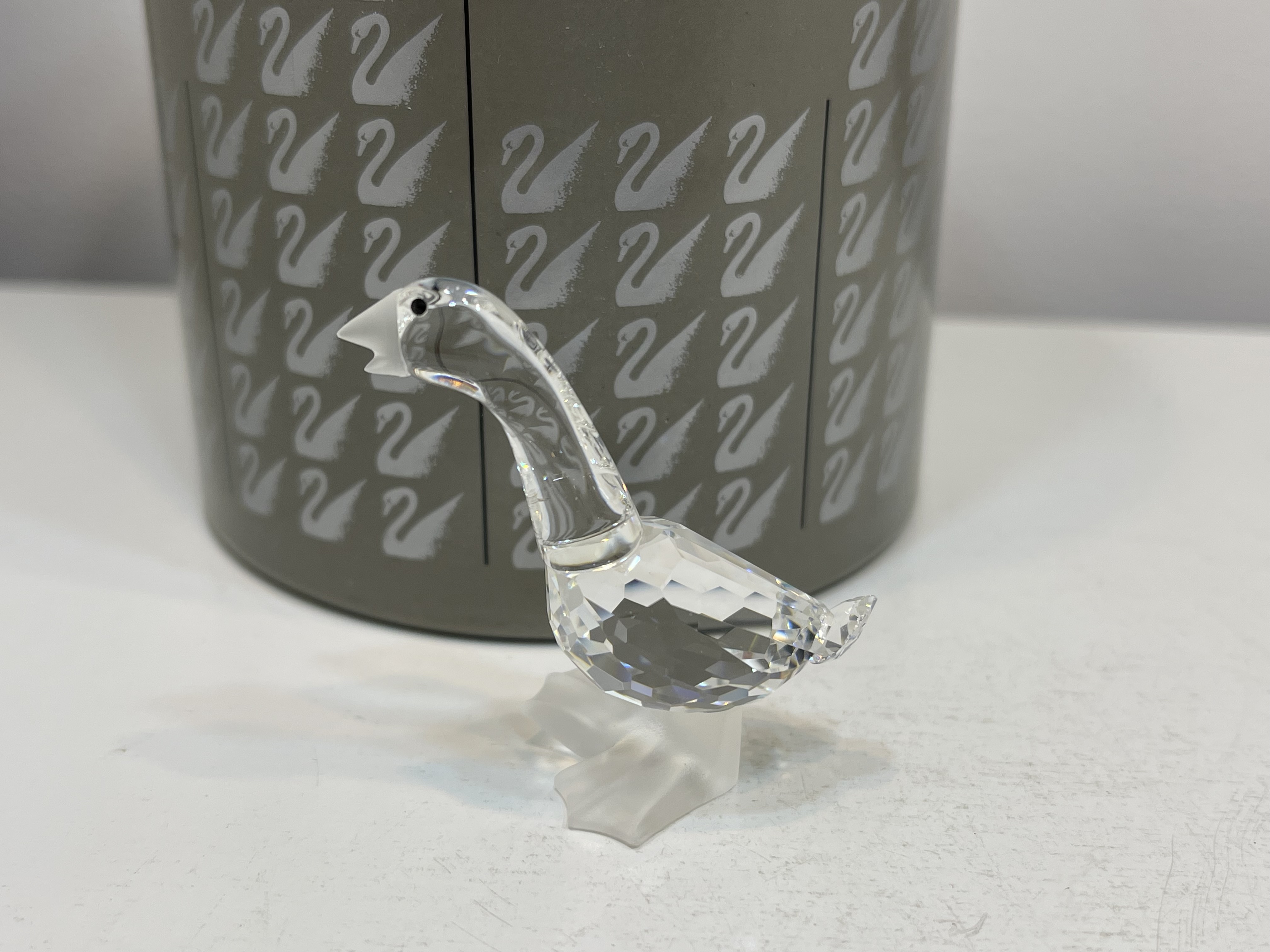 Swarovski Figur 174961 Gans 4,5 cm mit Ovp und Zertifikat. Top Zustand