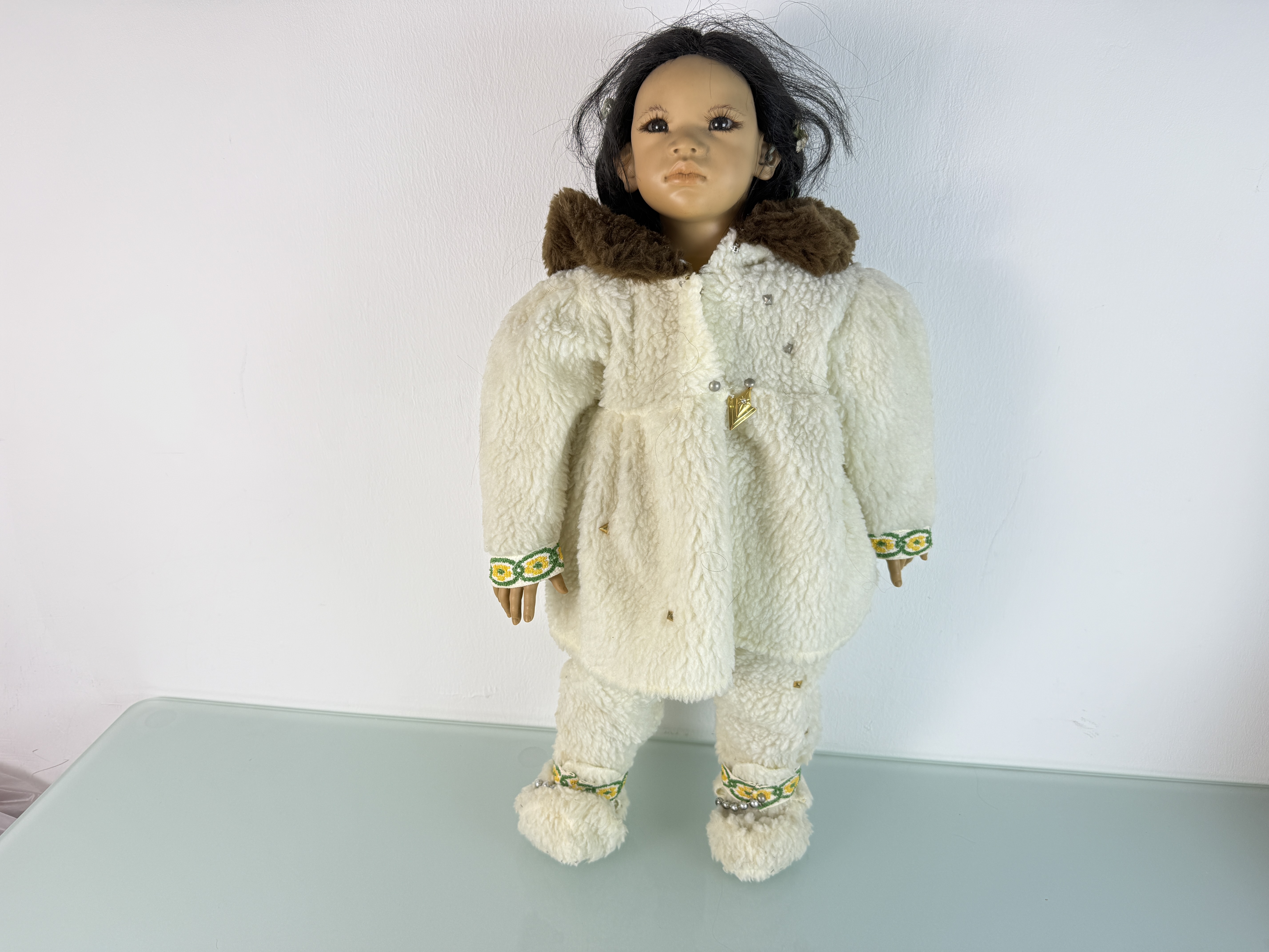 Künstlerpuppe Annette Himstedt Puppe Kima 70 cm. Top Zustand  