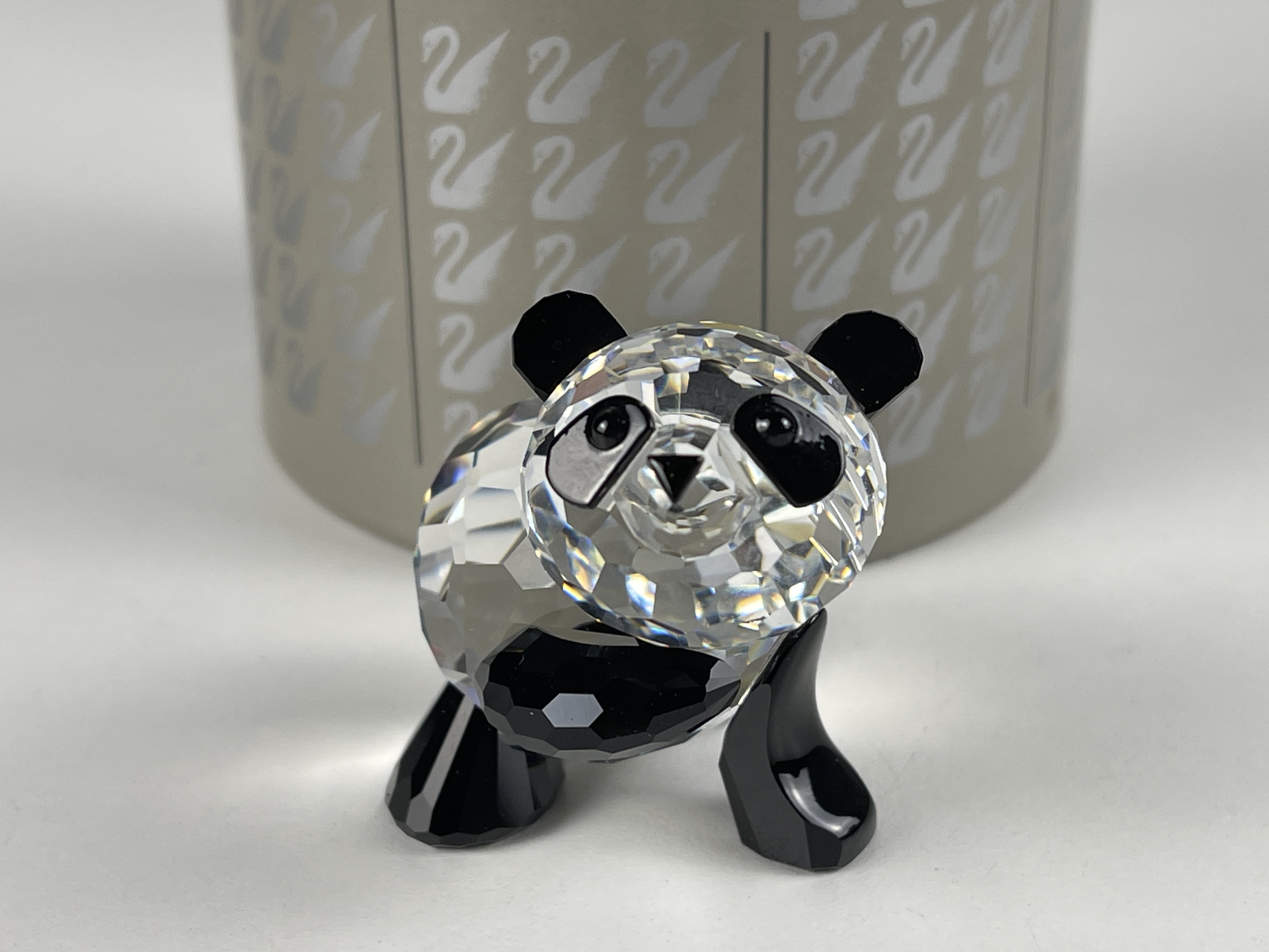 Swarovski Figur 181080 PandaBär Mutter 5 cm. Ovp & Zertifikat - Top Zustand.  