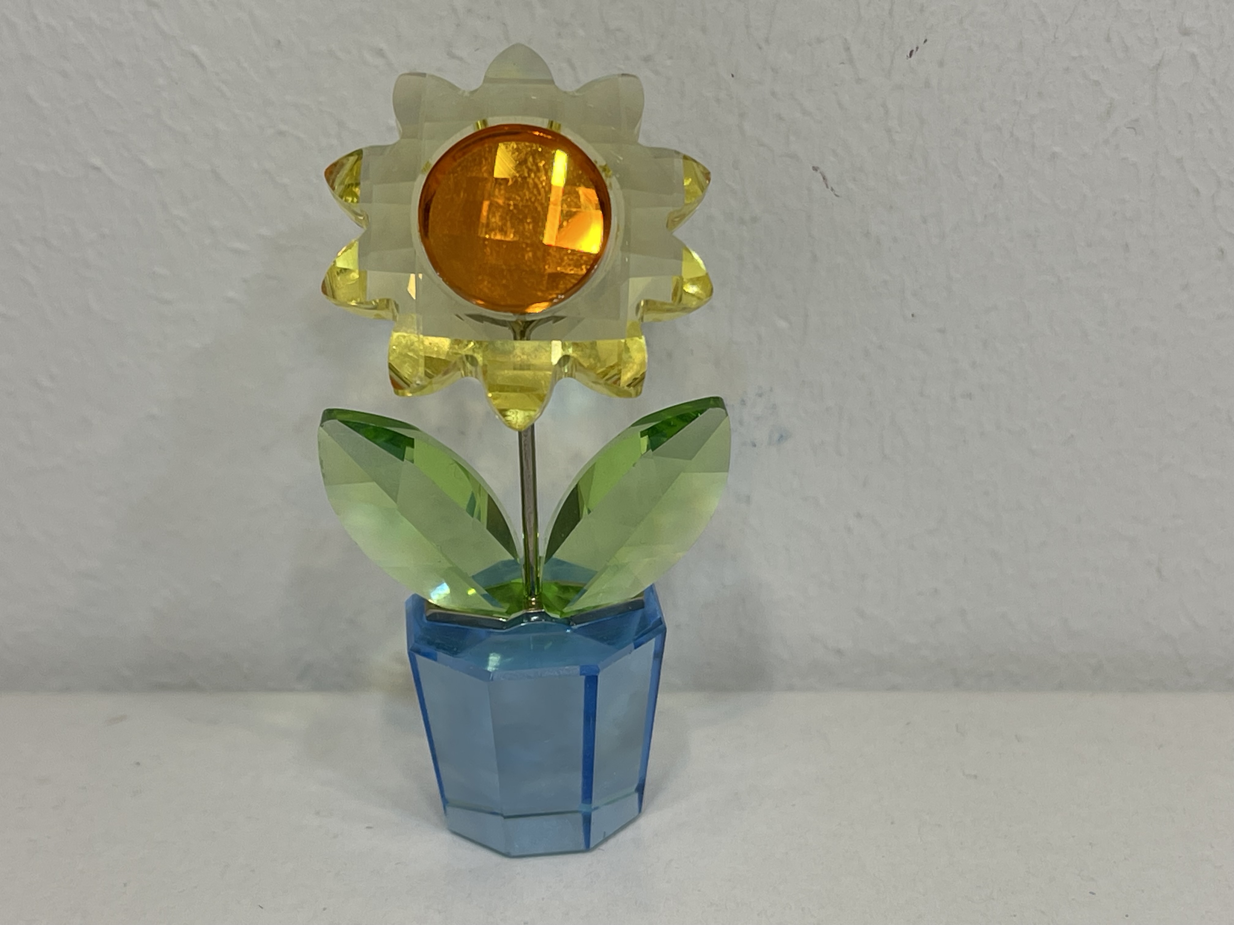 Swarovski Figur 663148 Blumentopf Blume 5 cm Top Zustand  